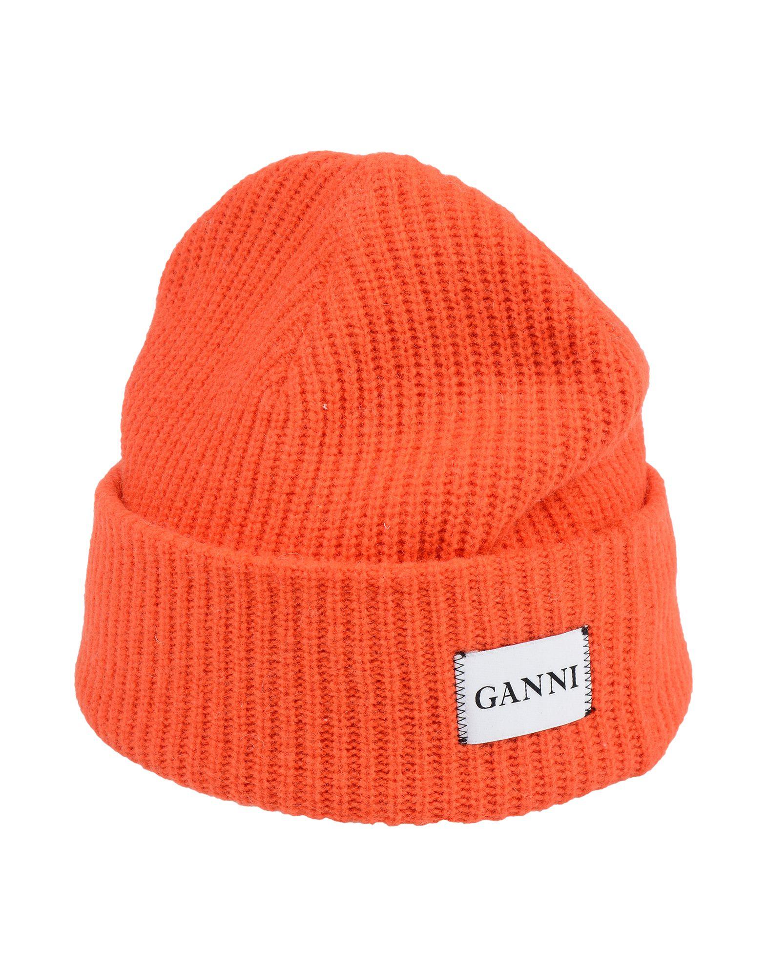 Orange ganni hat Clearance