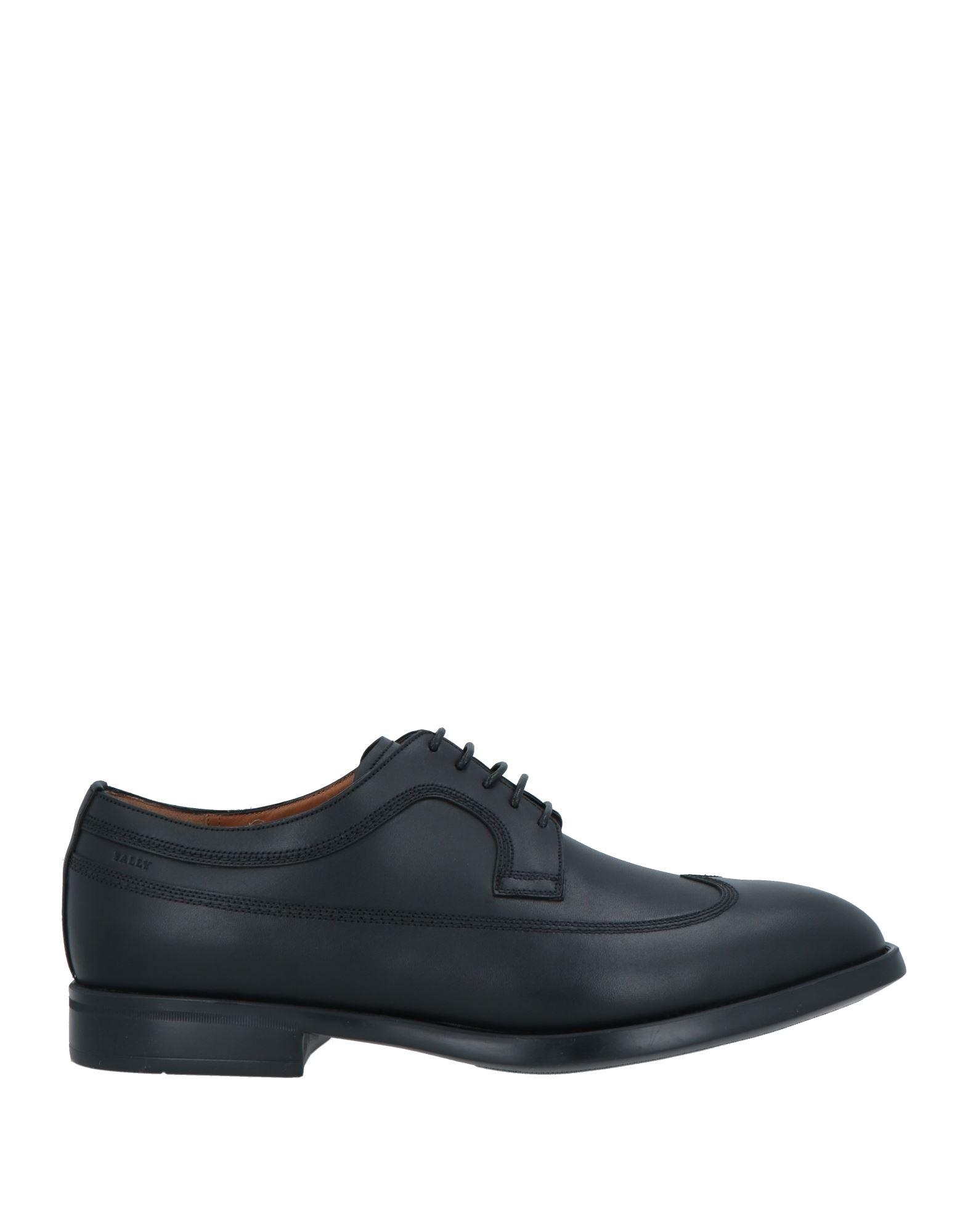 Bally brogue-detailed lace-up shoes - Black