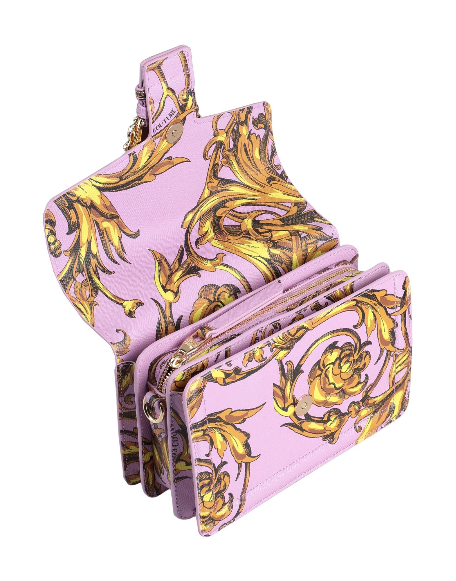 Versace Jeans Couture Cross-body Bag in Pink | Lyst