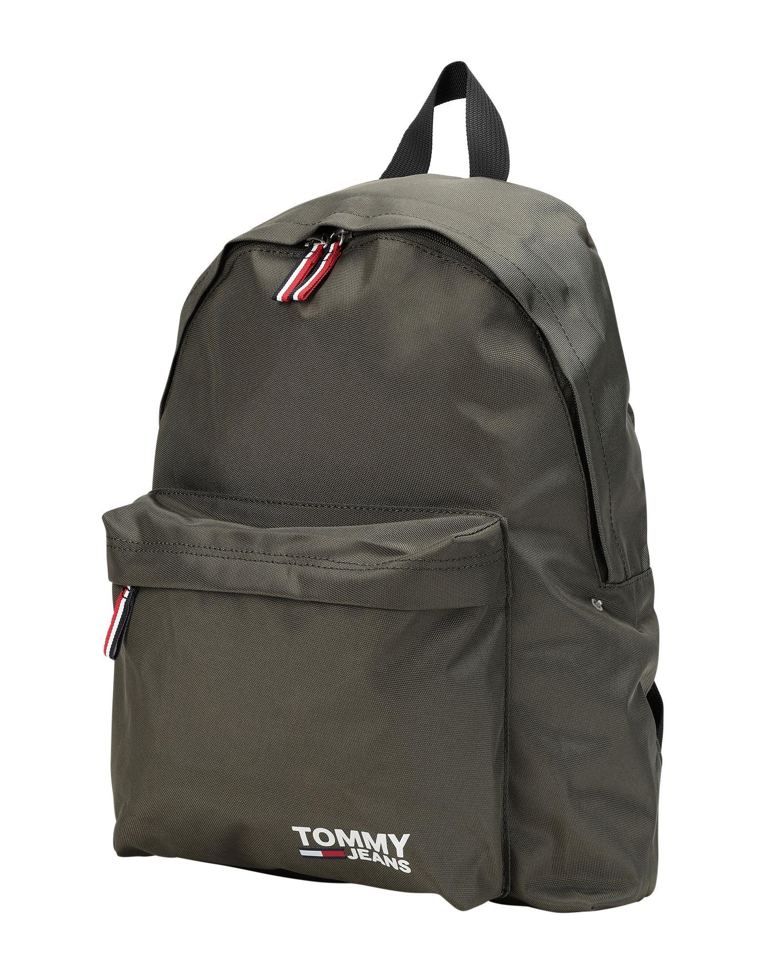 green tommy hilfiger backpack