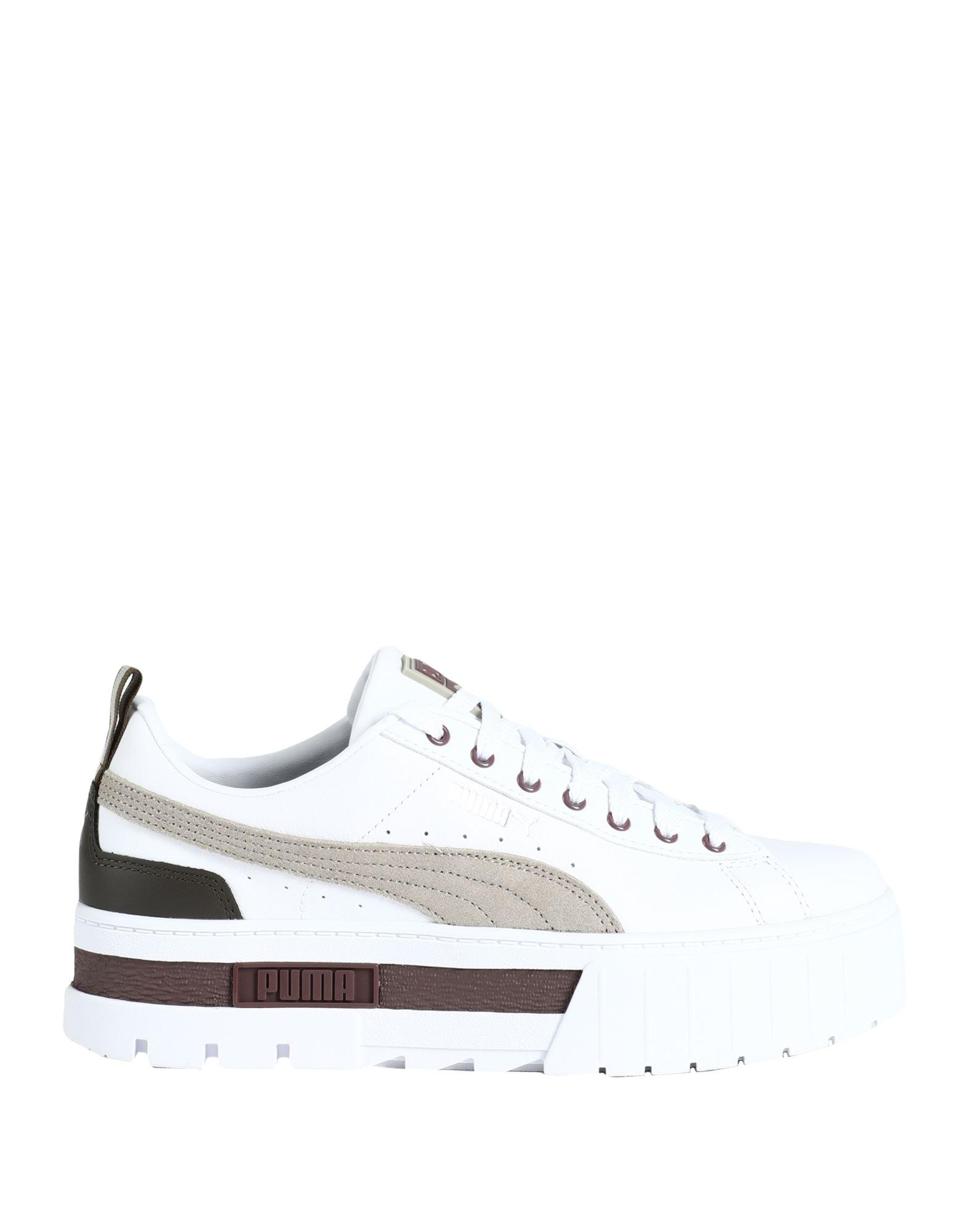 jd white puma trainers