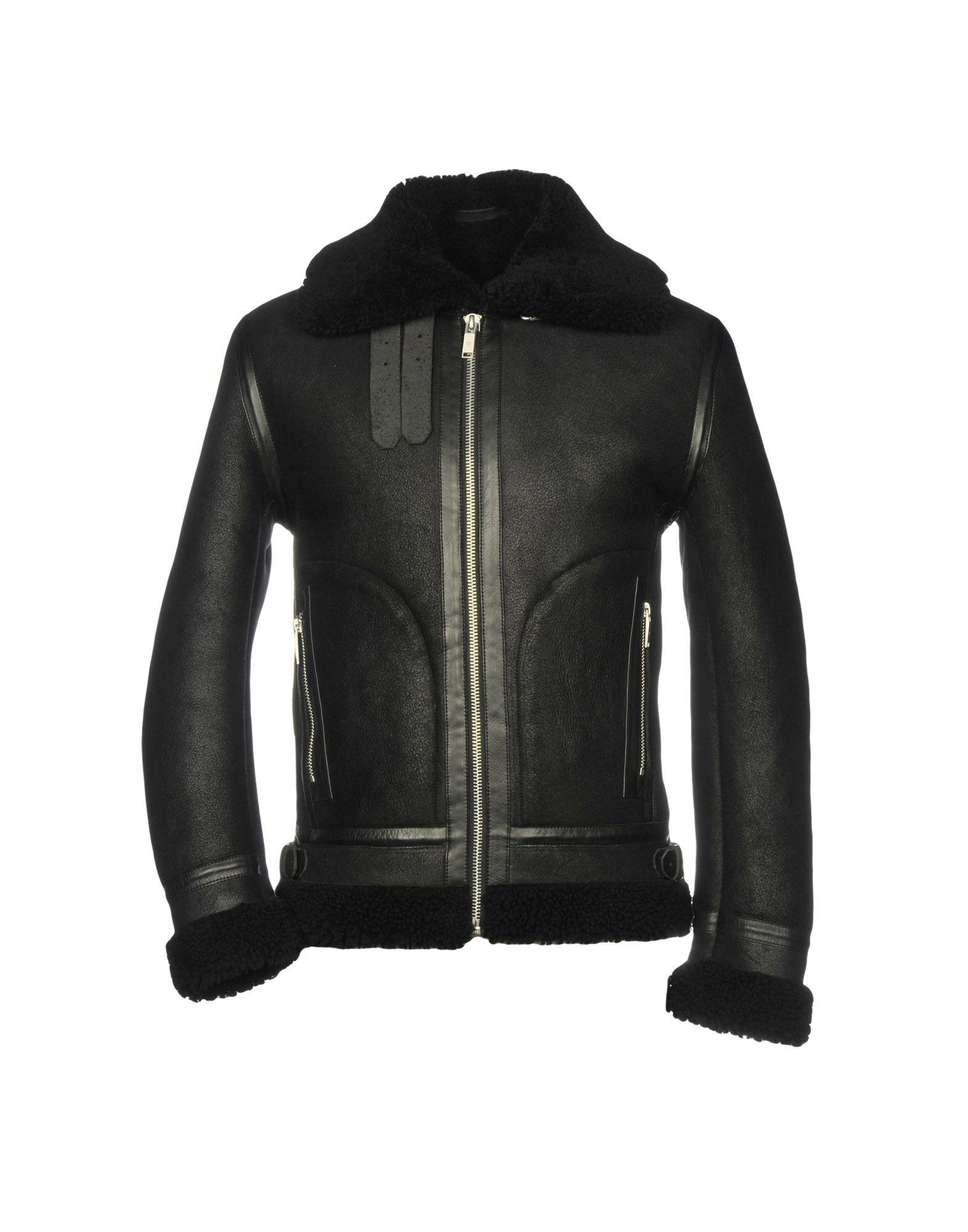 Junk De Luxe Leather Jackets in Black for Men - Lyst