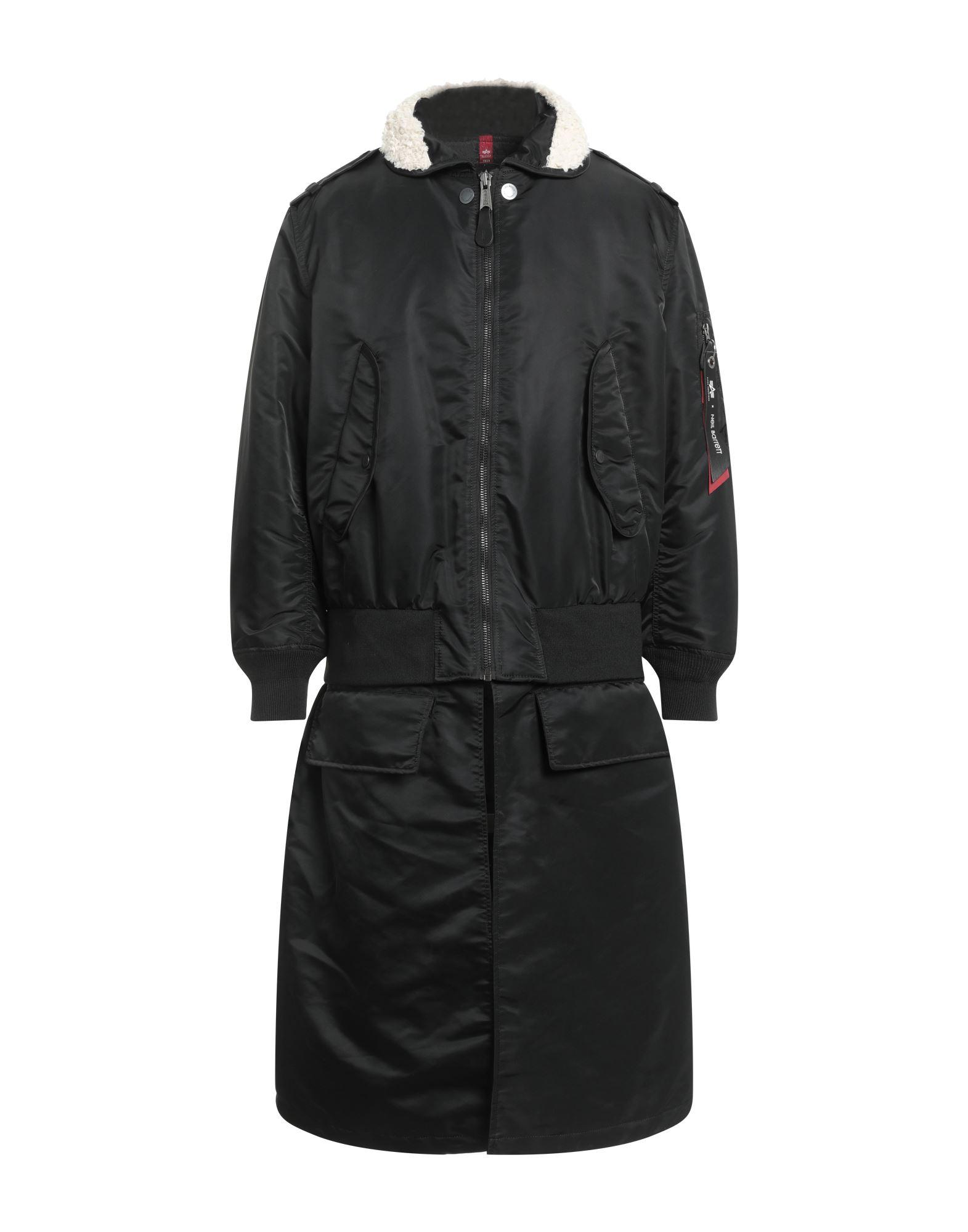 ALPHA INDUSTRIES x NEIL BARRETT Coat in Black for Men Lyst UK