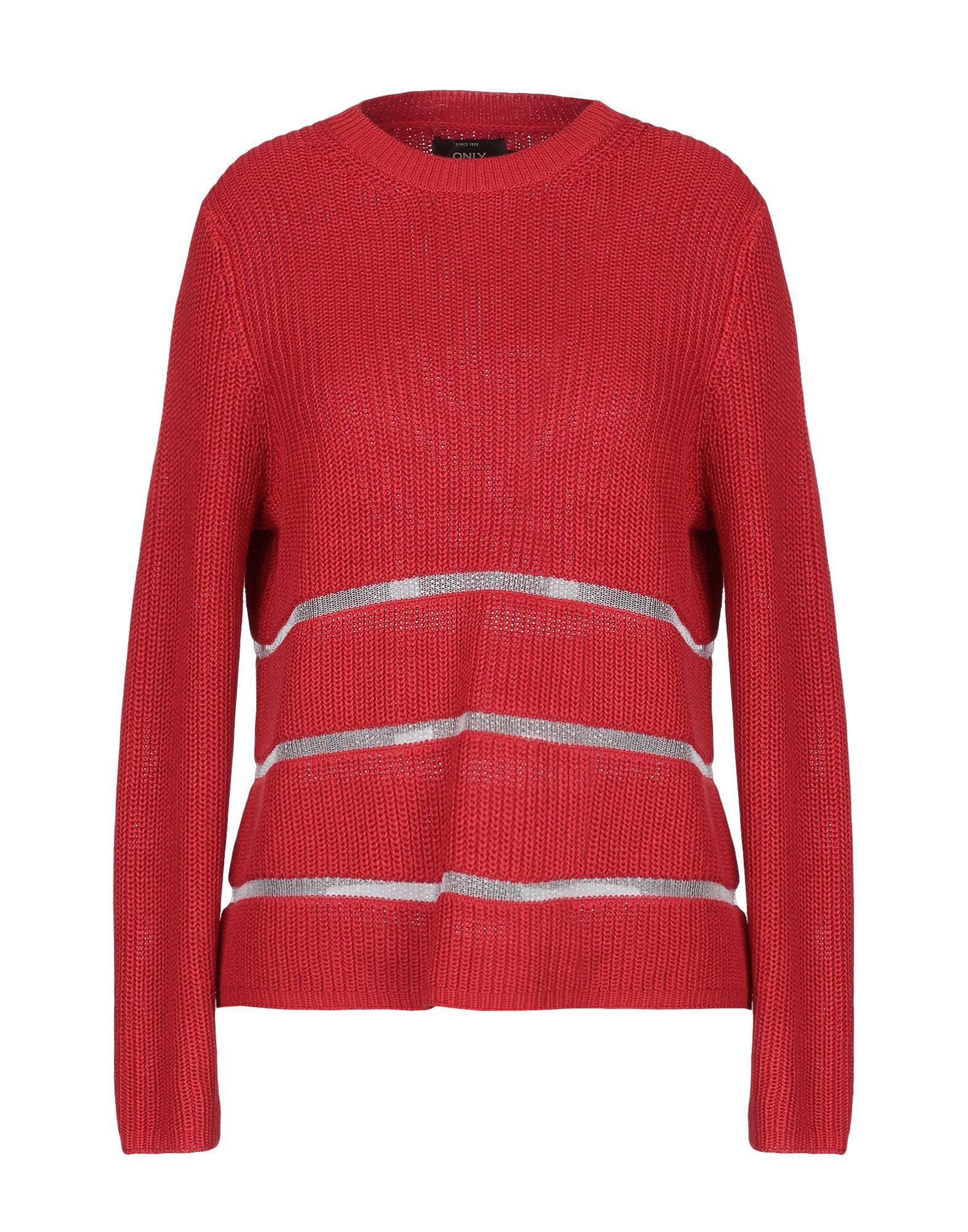 ONLY Tulle Jumper in Red - Lyst