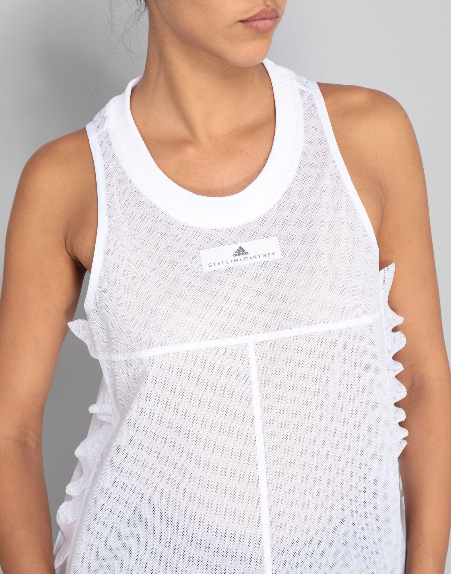 adidas By Stella McCartney Synthetic Tank Top in White - Lyst