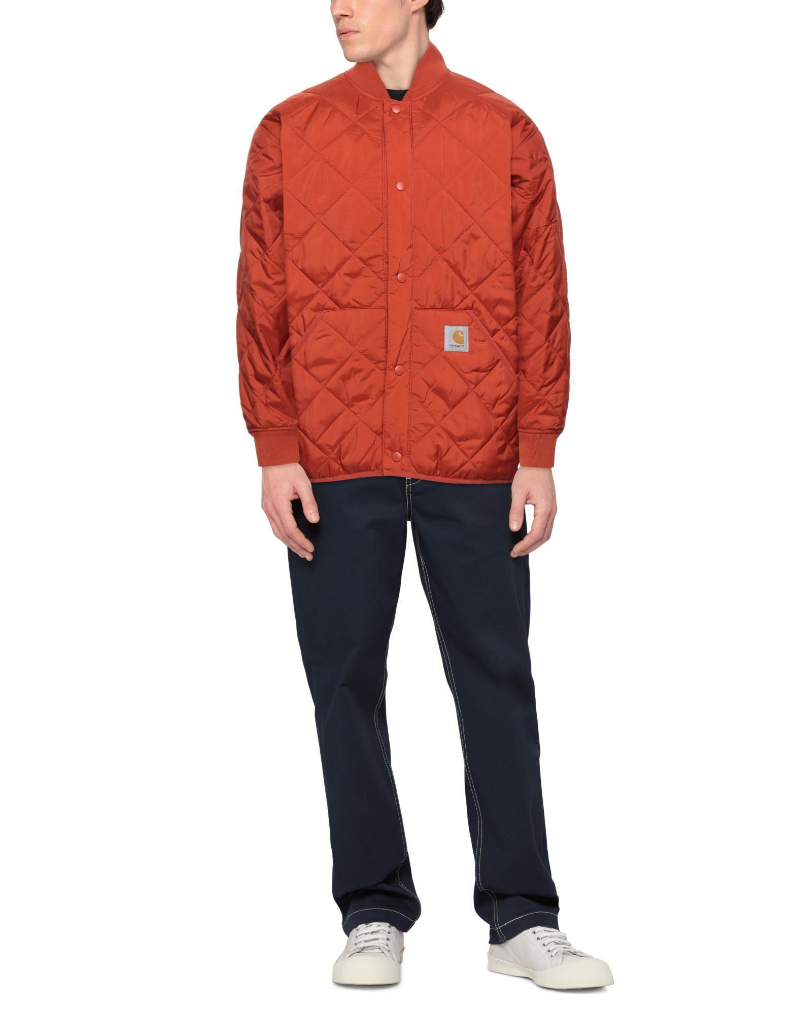 Carhartt Jacket in Orange for Men | Lyst