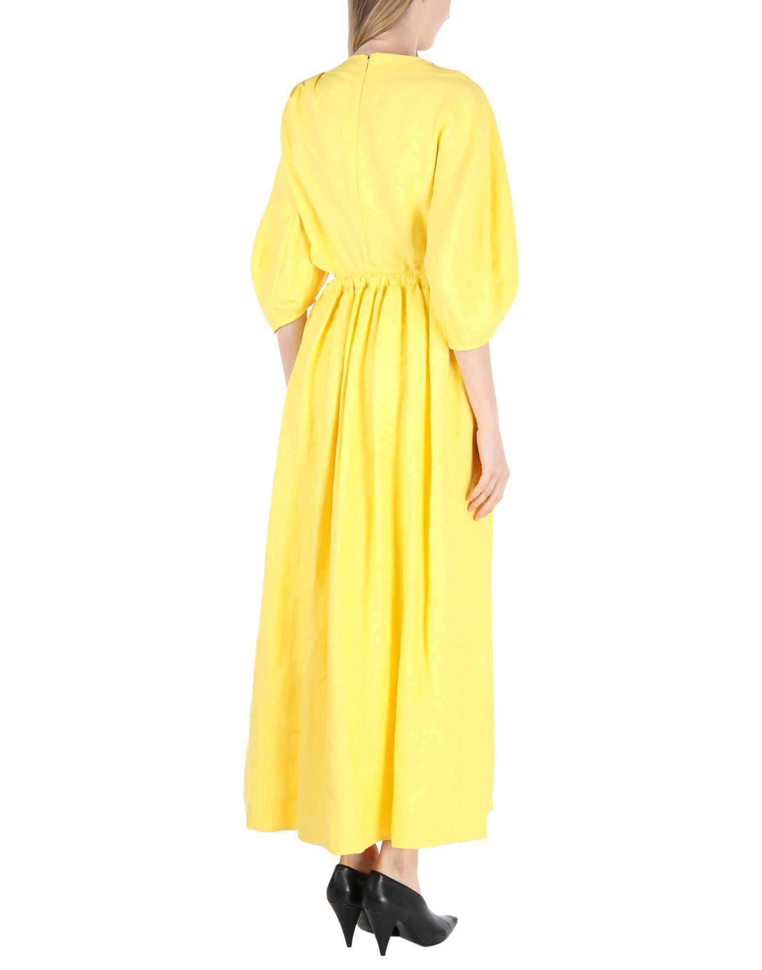 celine yellow dress