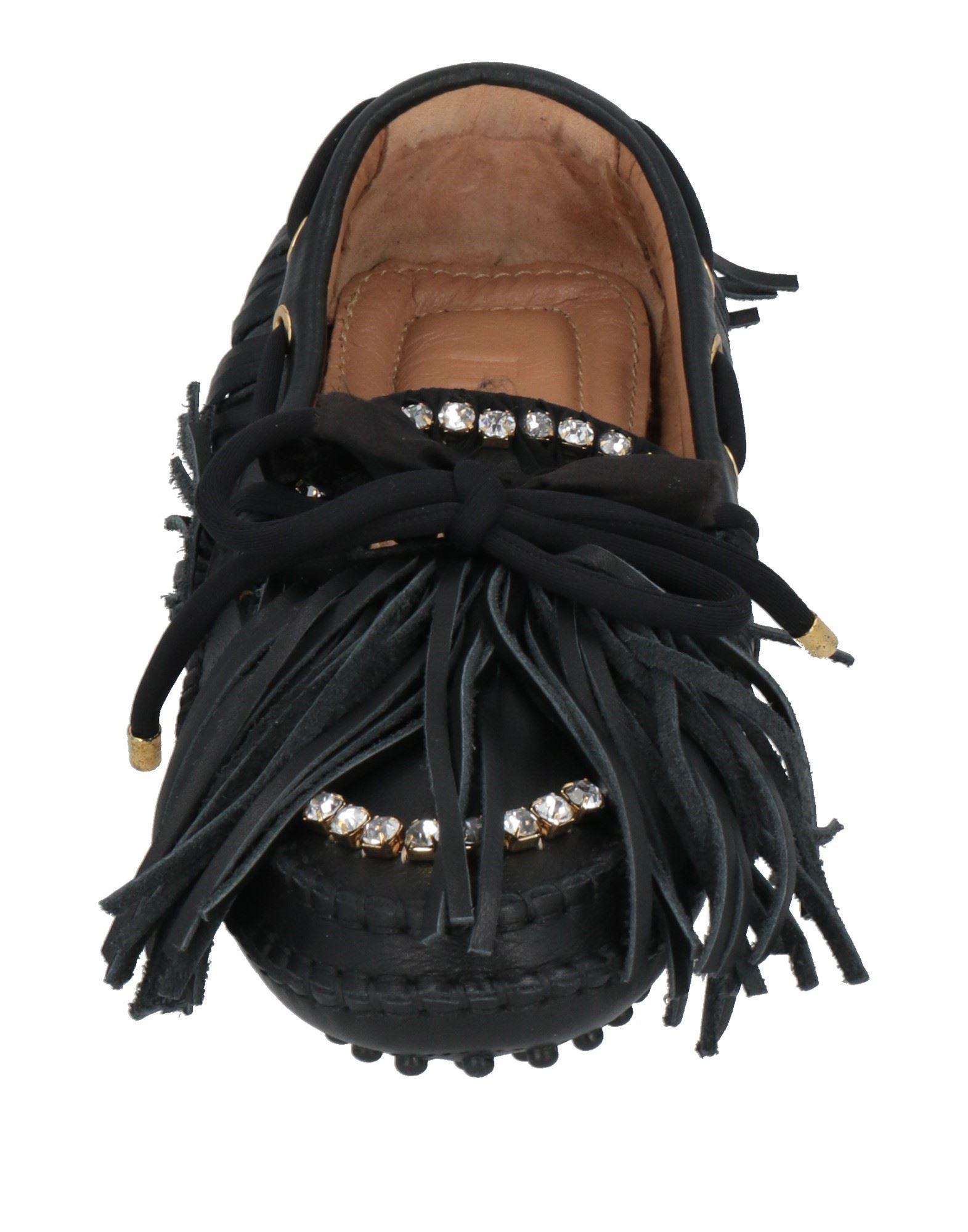 13 09 SR Fringed Leather Loafers