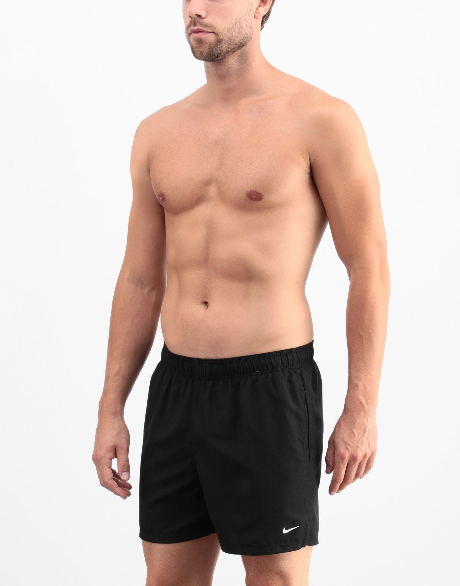 Nike Synthetic Swim Trunks in Black for Men Lyst