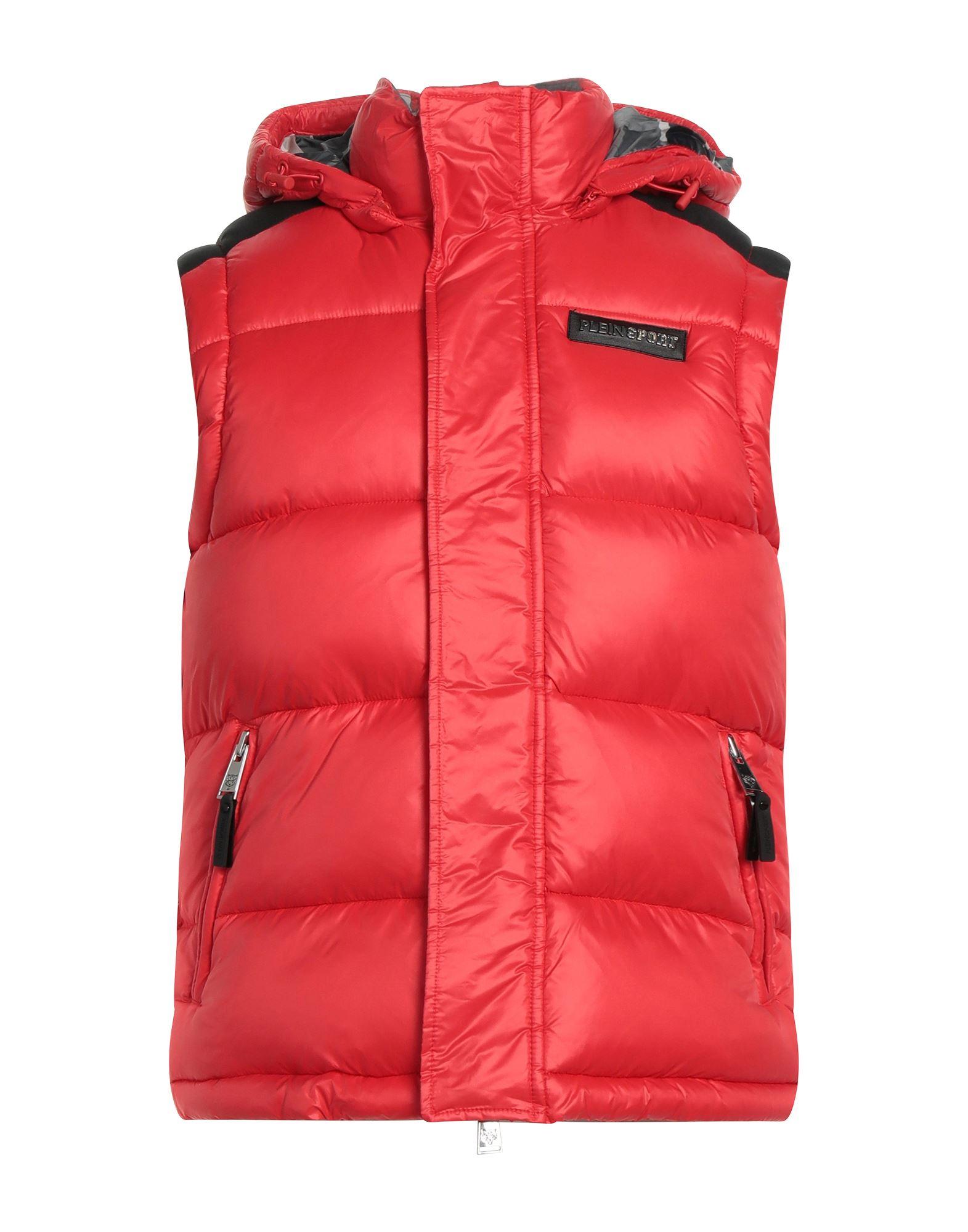 Philipp Plein Synthetic Down Jacket in Red for Men | Lyst