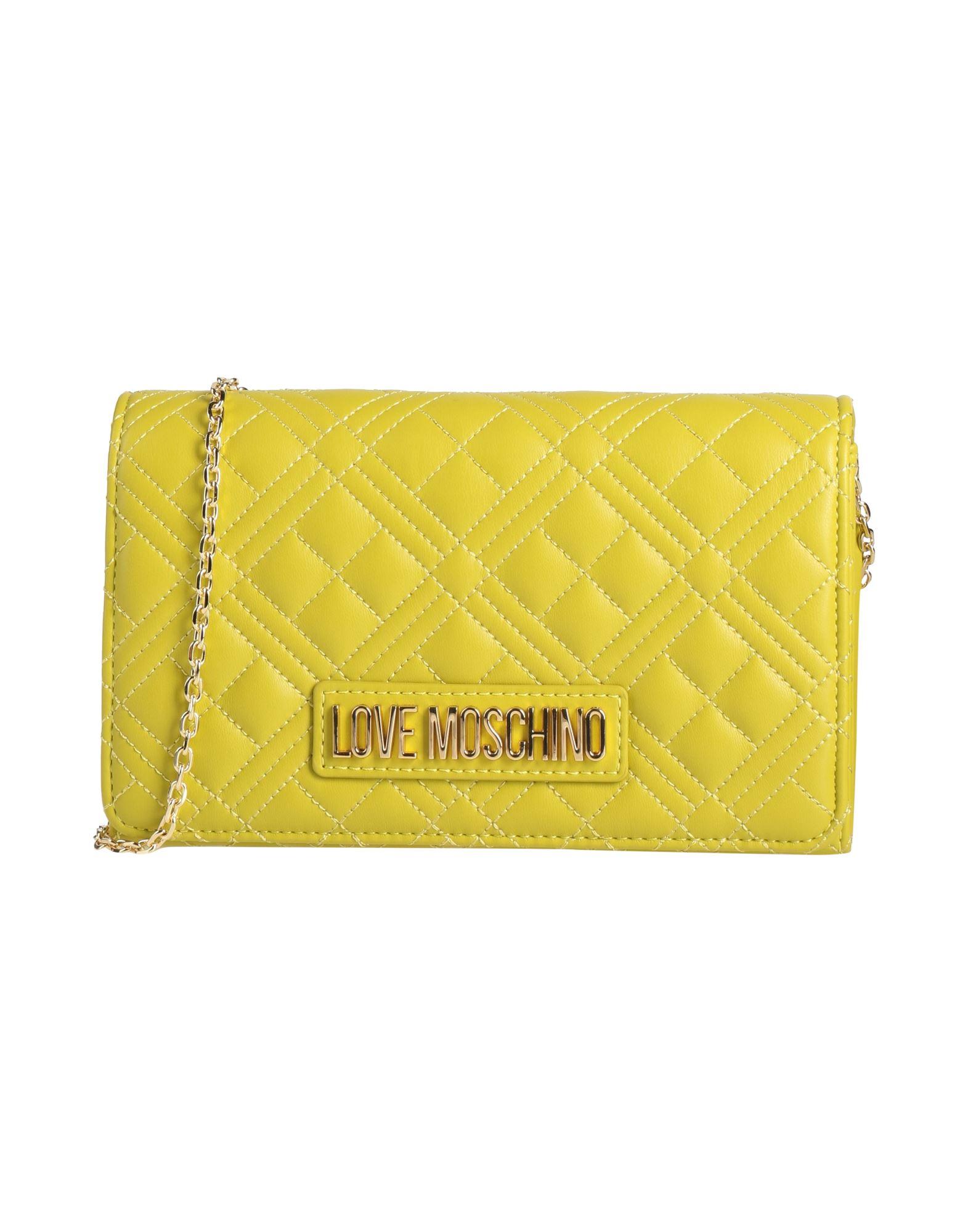 Love Moschino Cross body Bag in Yellow Lyst UK