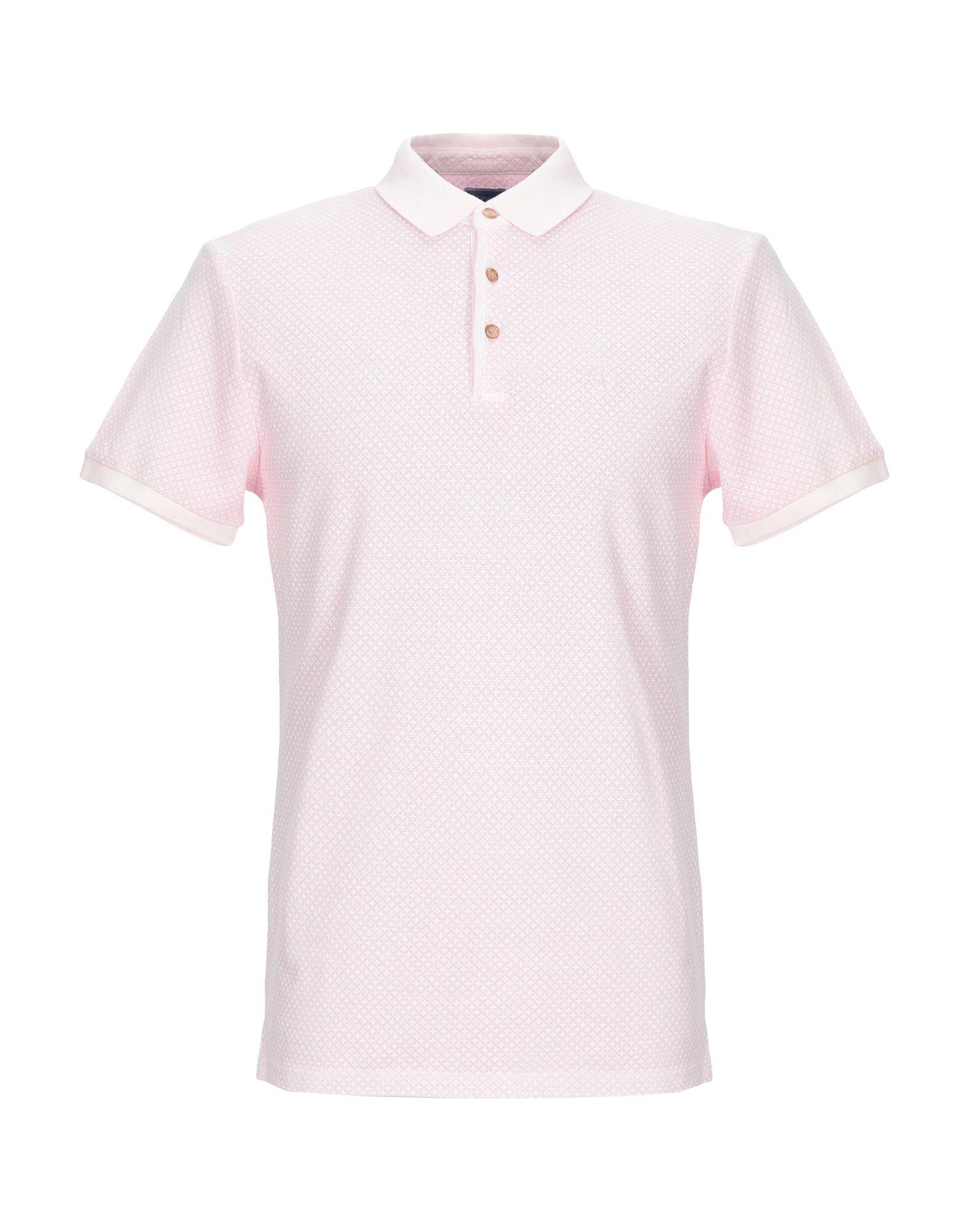 Download AT.P.CO Cotton Polo Shirt in Pink for Men - Lyst