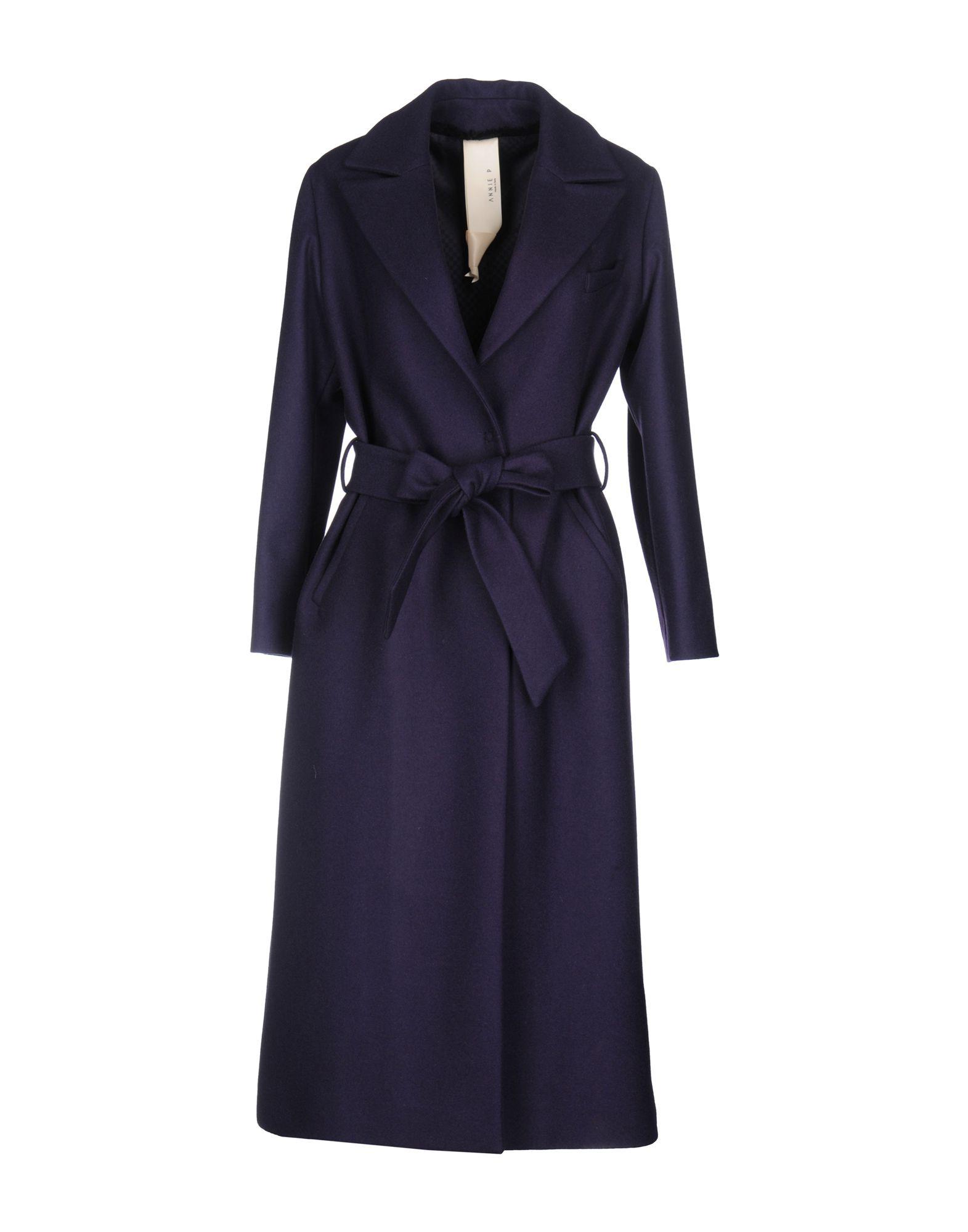 Lyst - Annie P Coat in Purple