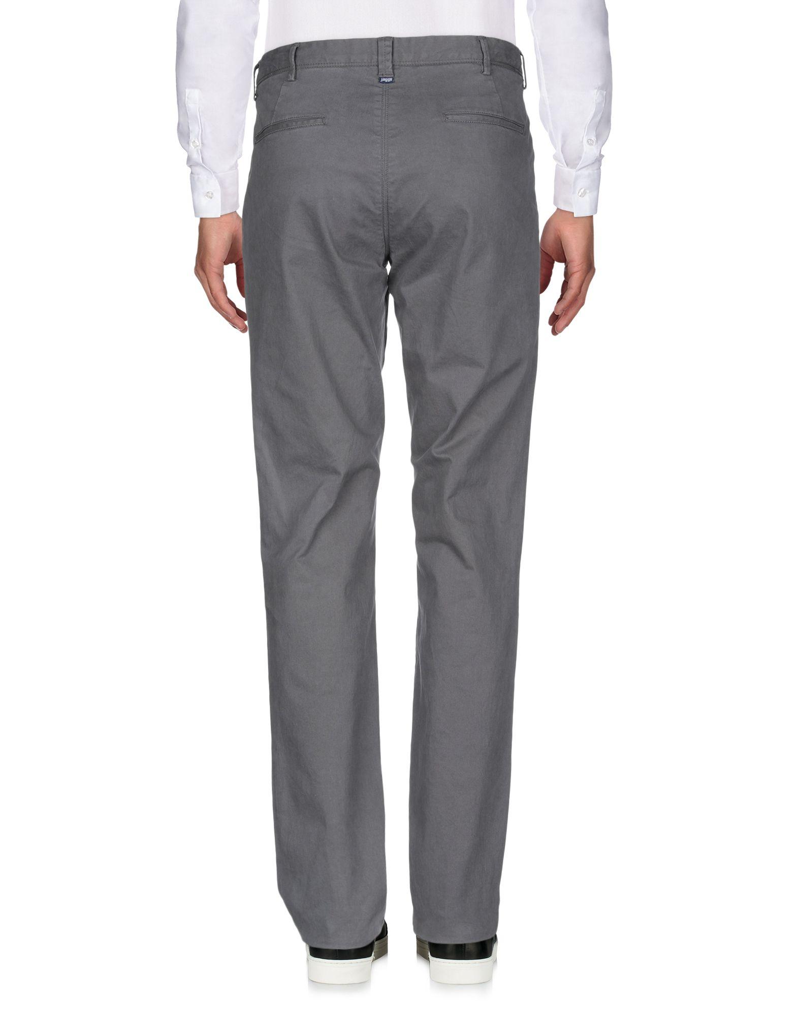 Jaggy Cotton Casual Trouser in Lead (Gray) for Men - Lyst