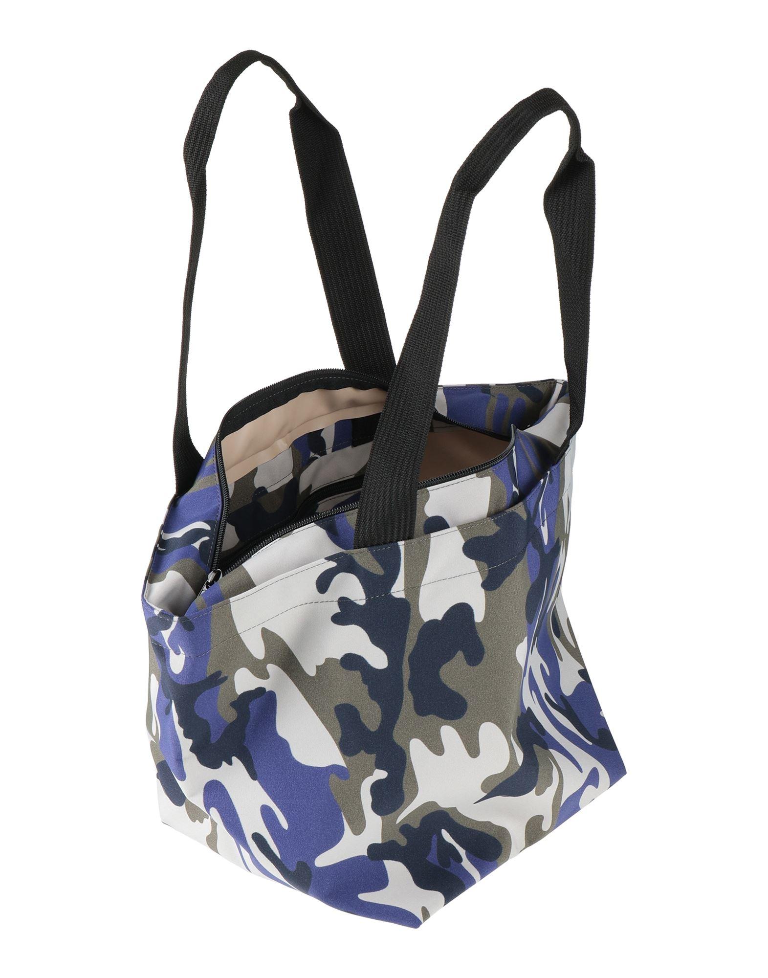 Herve Chapelier Military Handbag Textile Fibers in Blue | Lyst UK