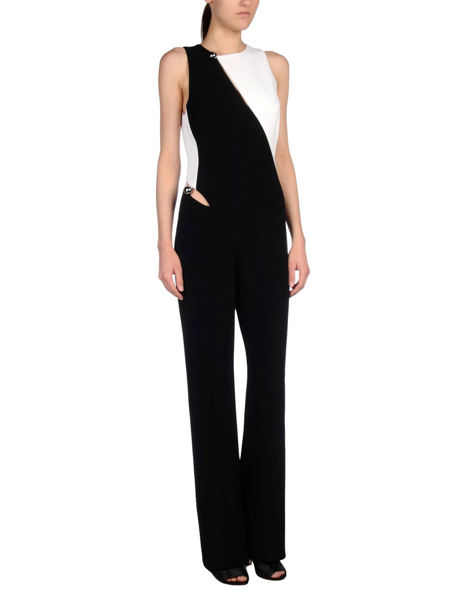 Mugler Synthetic Jumpsuit in Black - Lyst