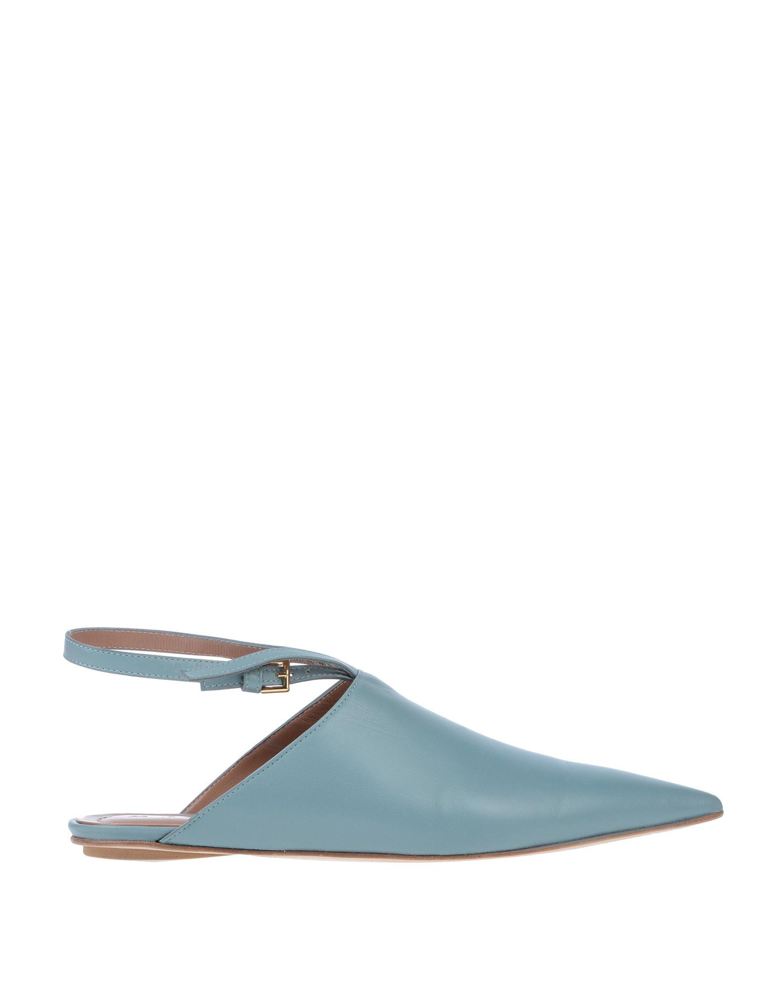 blue mules flat