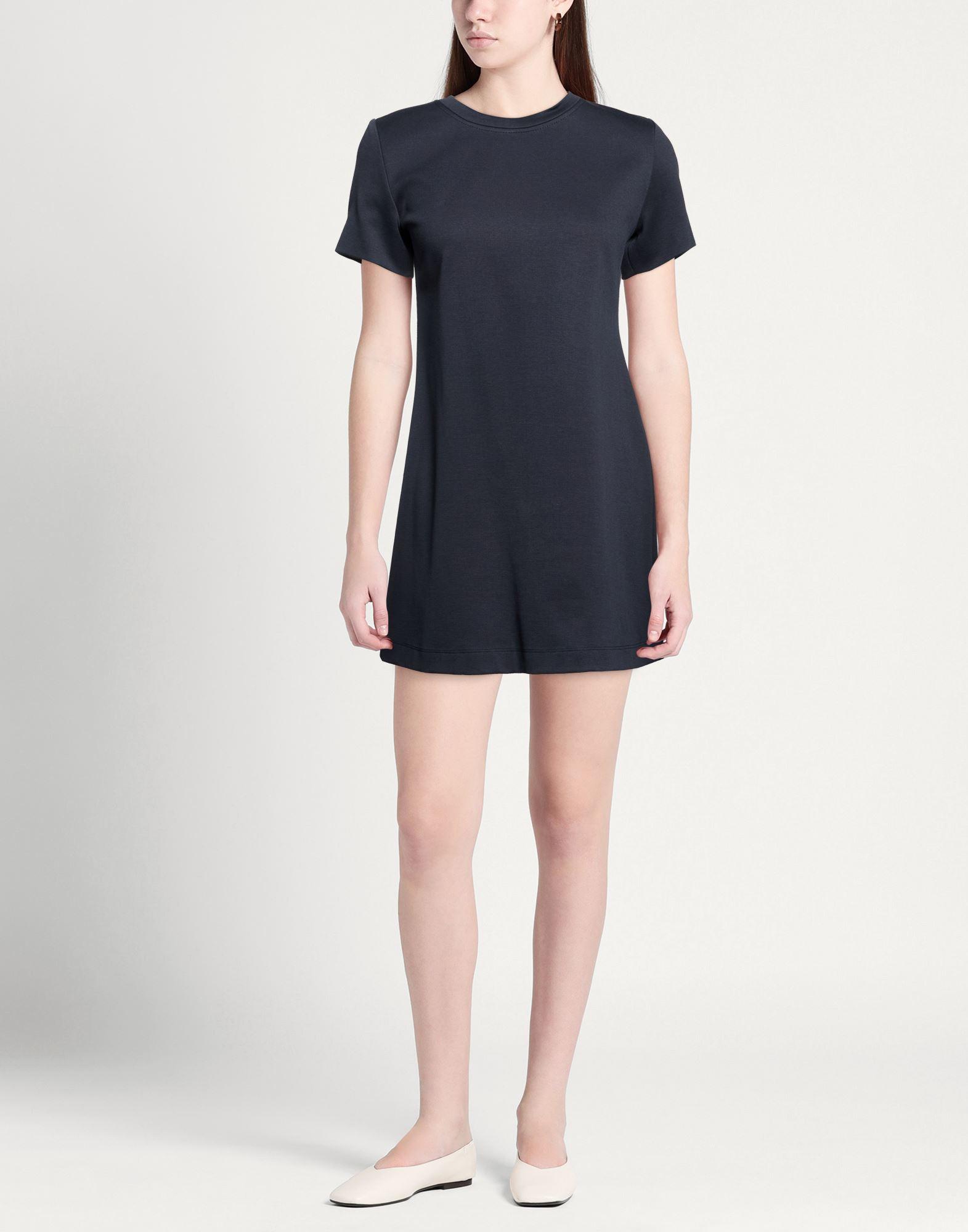 blue mini dress bodycon Hector Halter Neck Knit Mini Dress - Blue