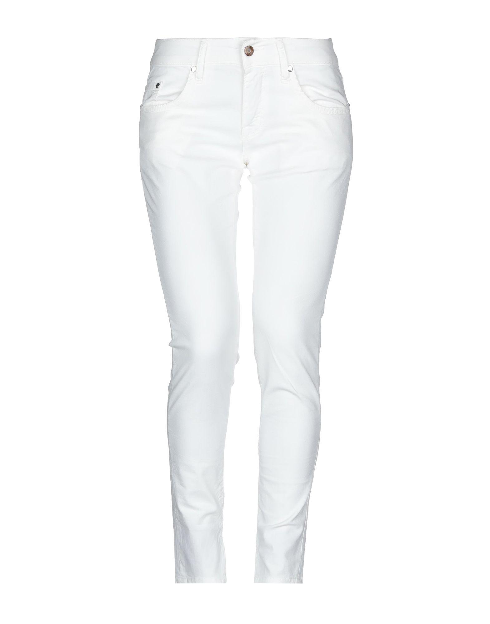 People Cotton Casual Pants in White - Lyst