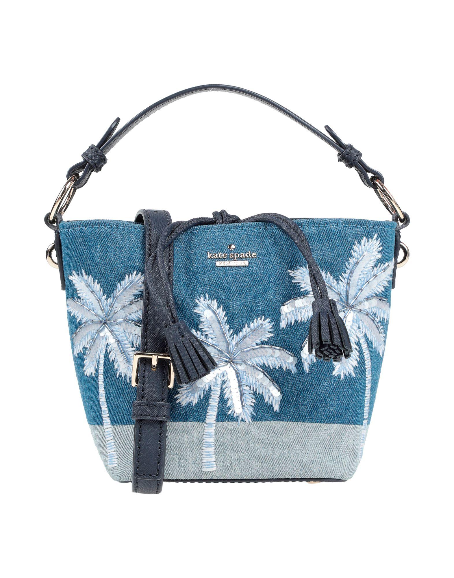 kate spade denim bucket bag