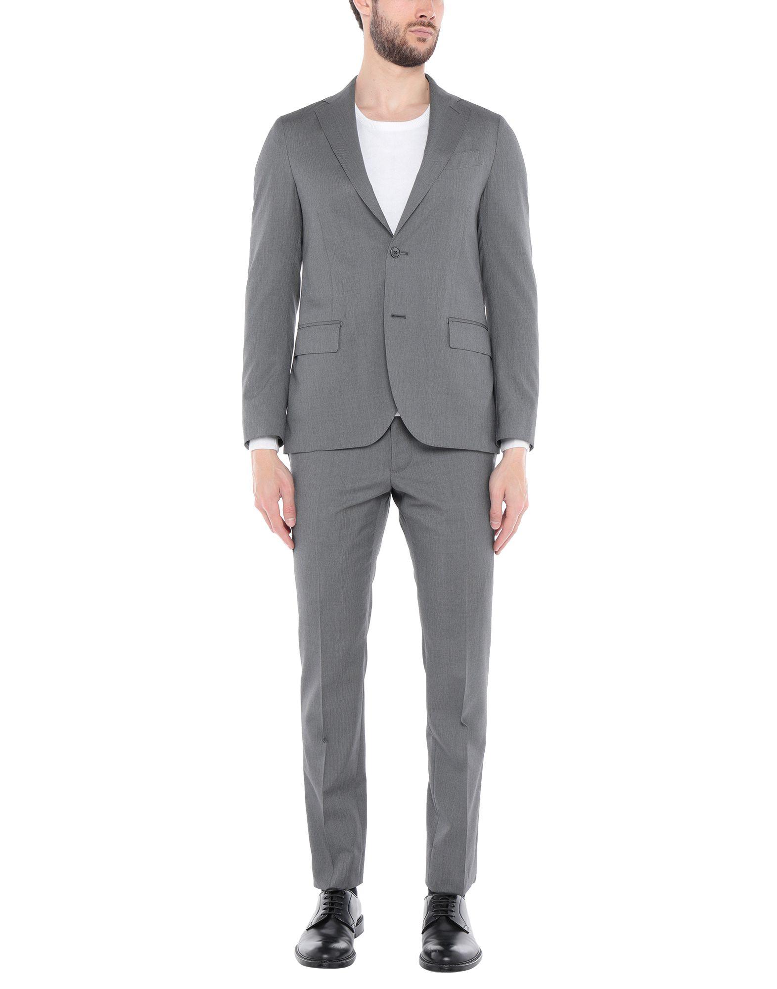 Lardini Wool Suit in Grey (Gray) for Men - Lyst
