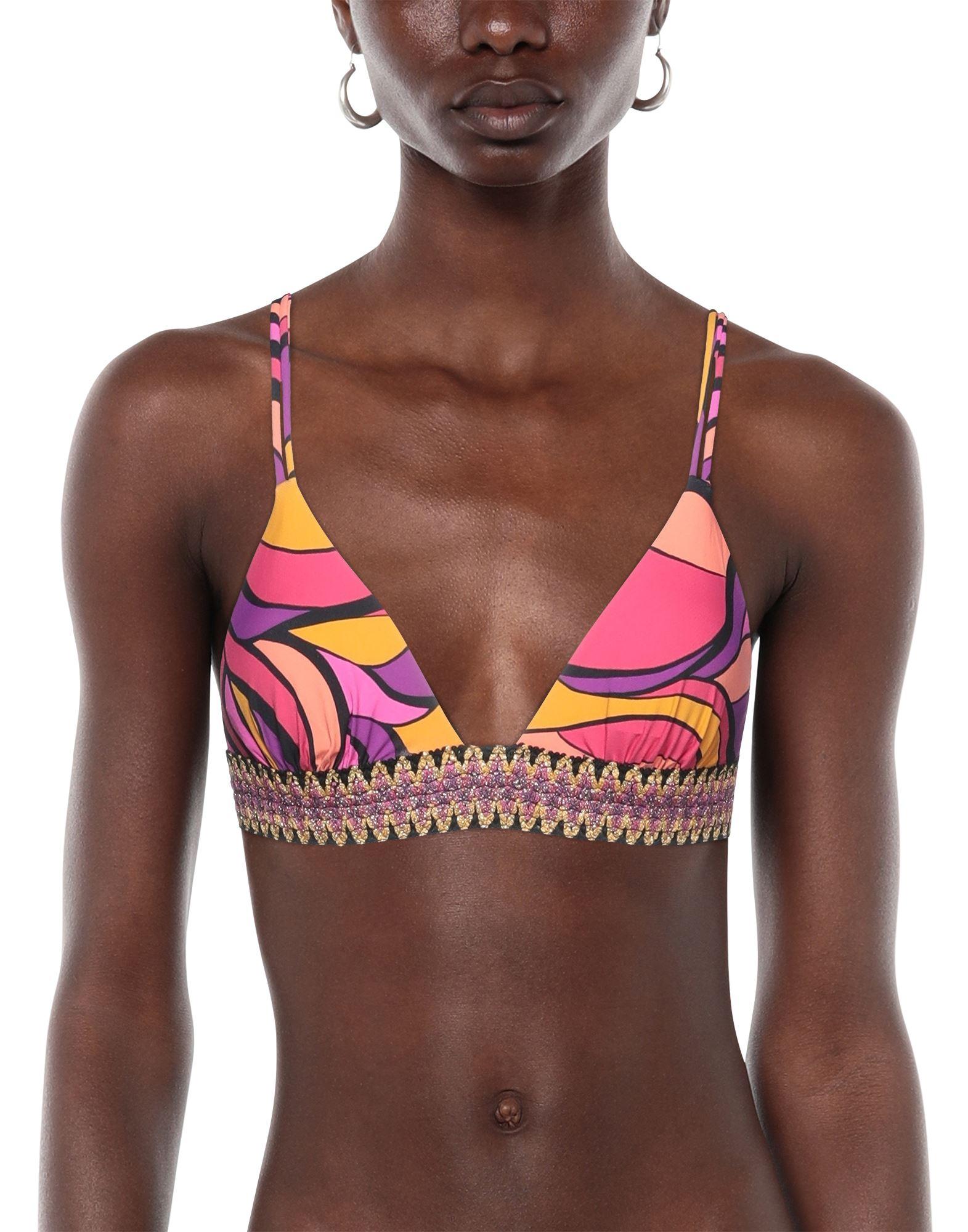 Miss Bikini Synthetic Bikini Top in Red - Lyst