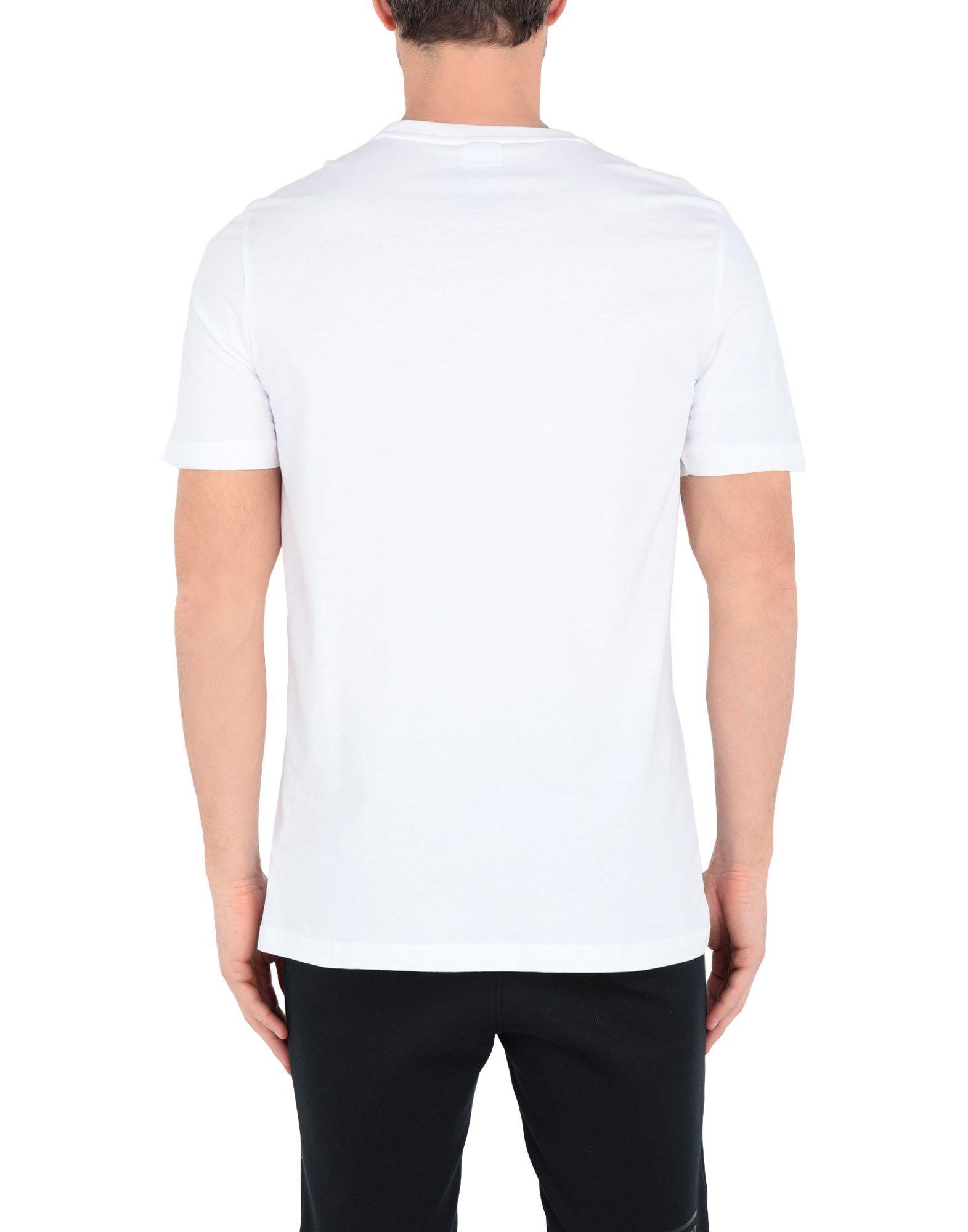 puma white collar tshirt