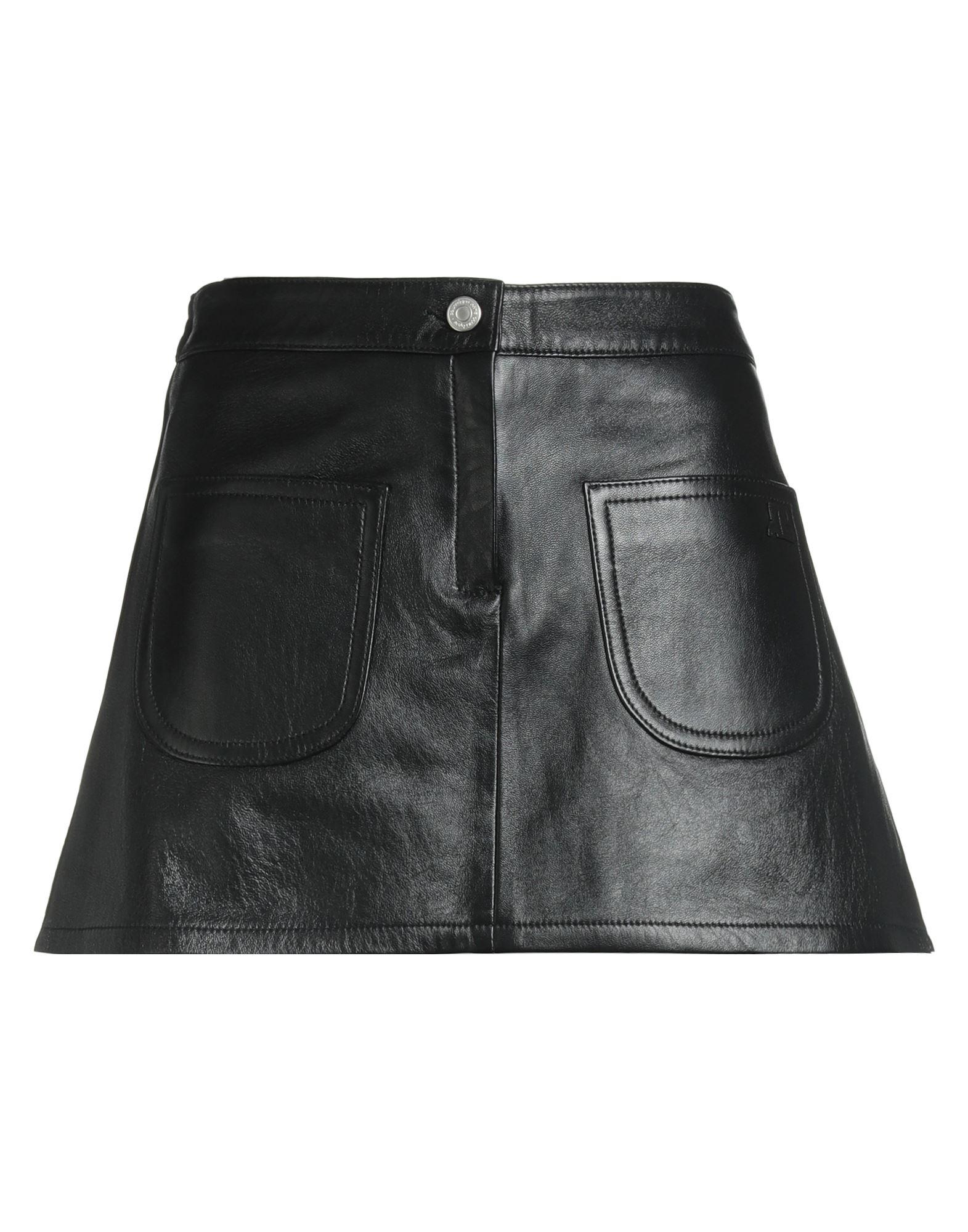 スカート COURREGES BLACK POLYESTER BLEND SKIRT Courrèges Black Polyester Blend Skirt | italist