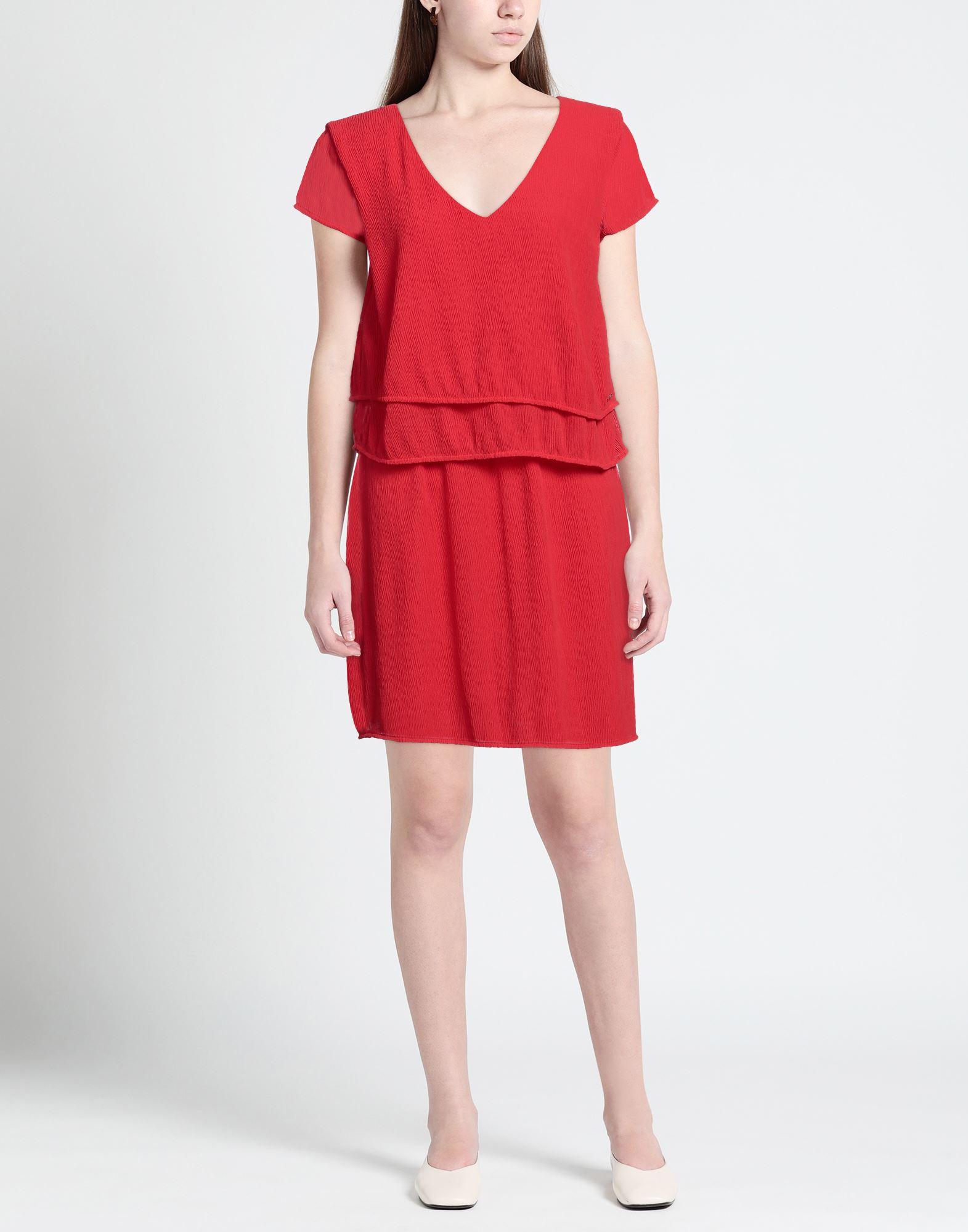 Armani exchange red dress hot sale