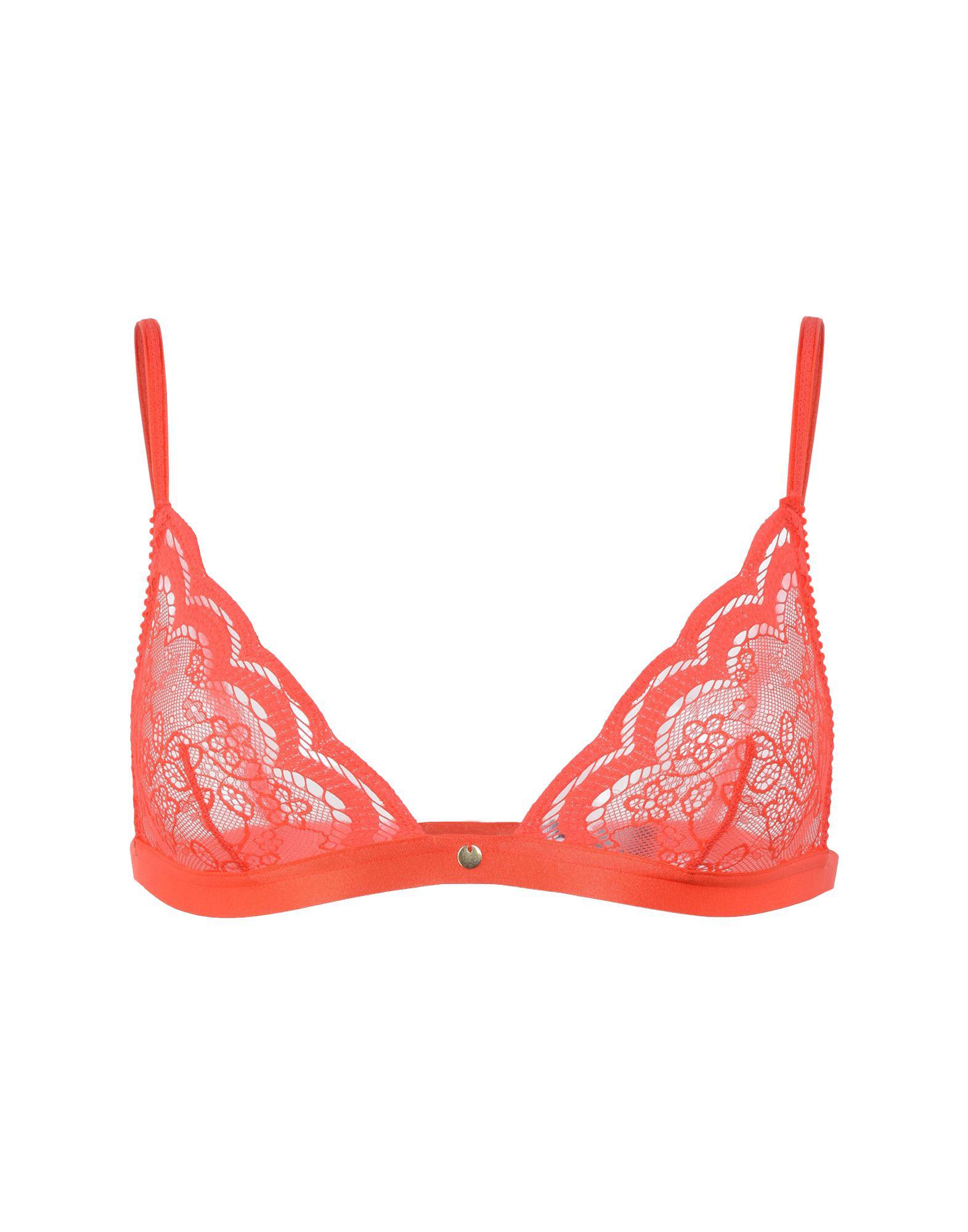 Heidi Klum Lace Bra in Red - Lyst