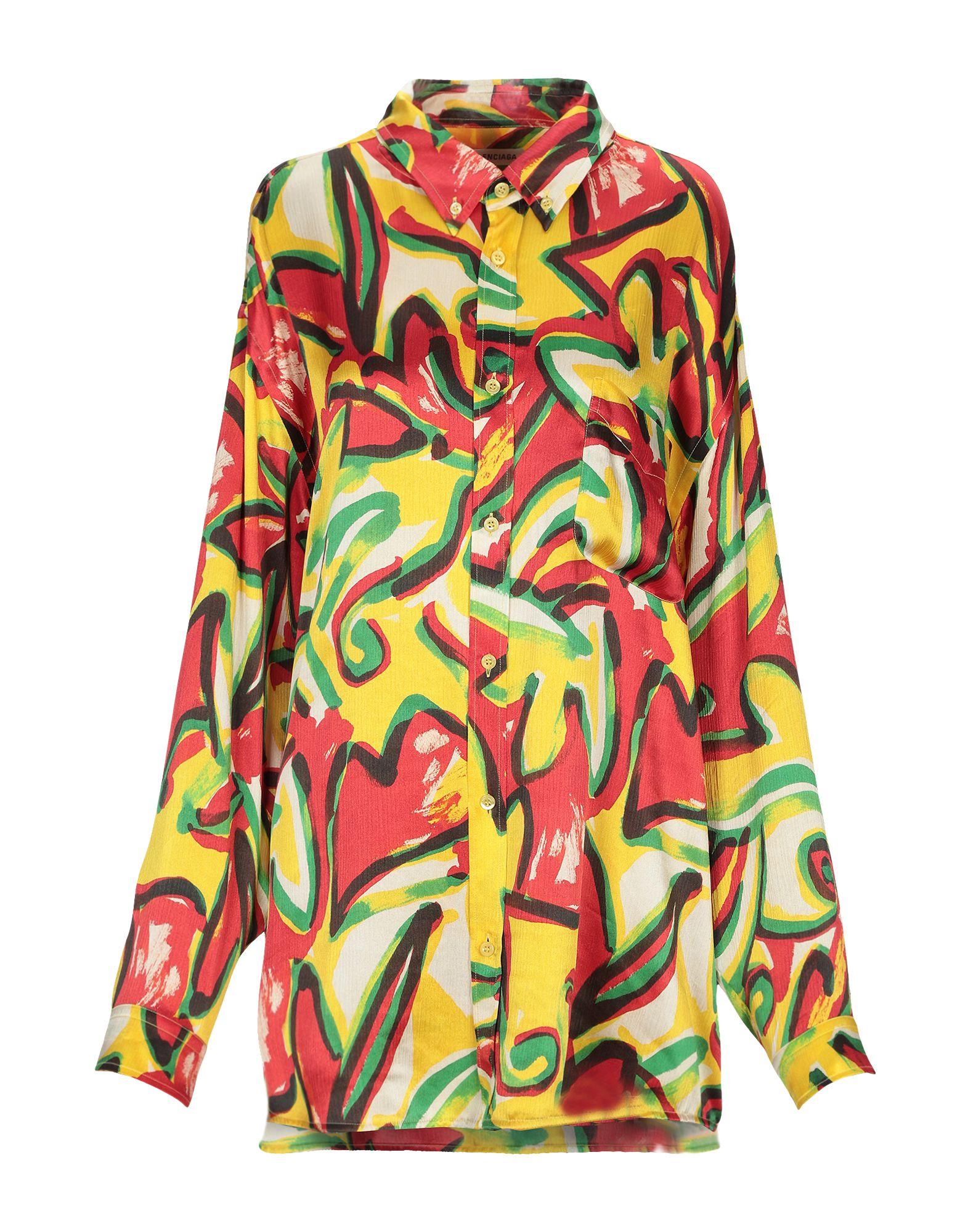 balenciaga shirt yellow