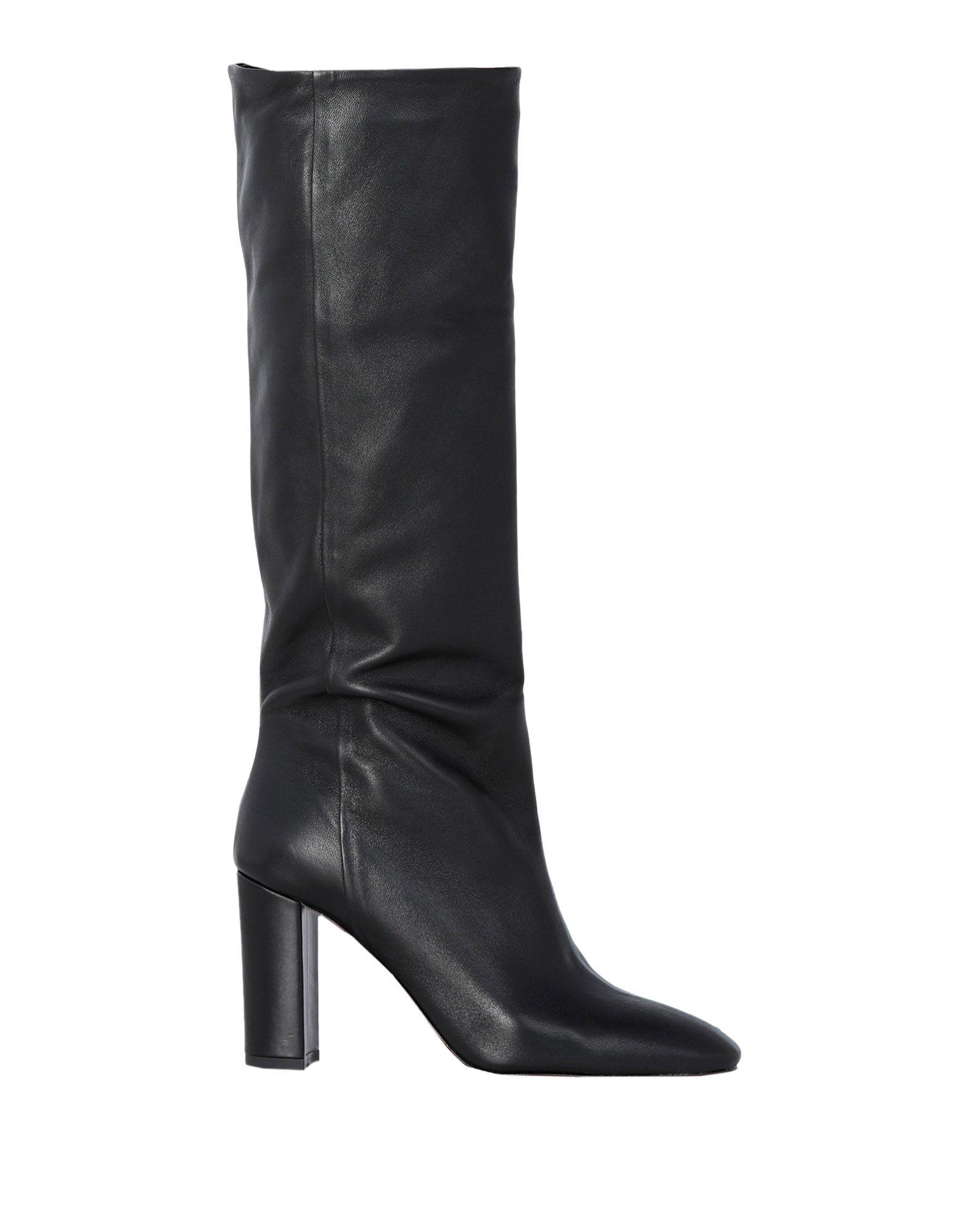 Bianca Di Leather Boots in Black - Lyst