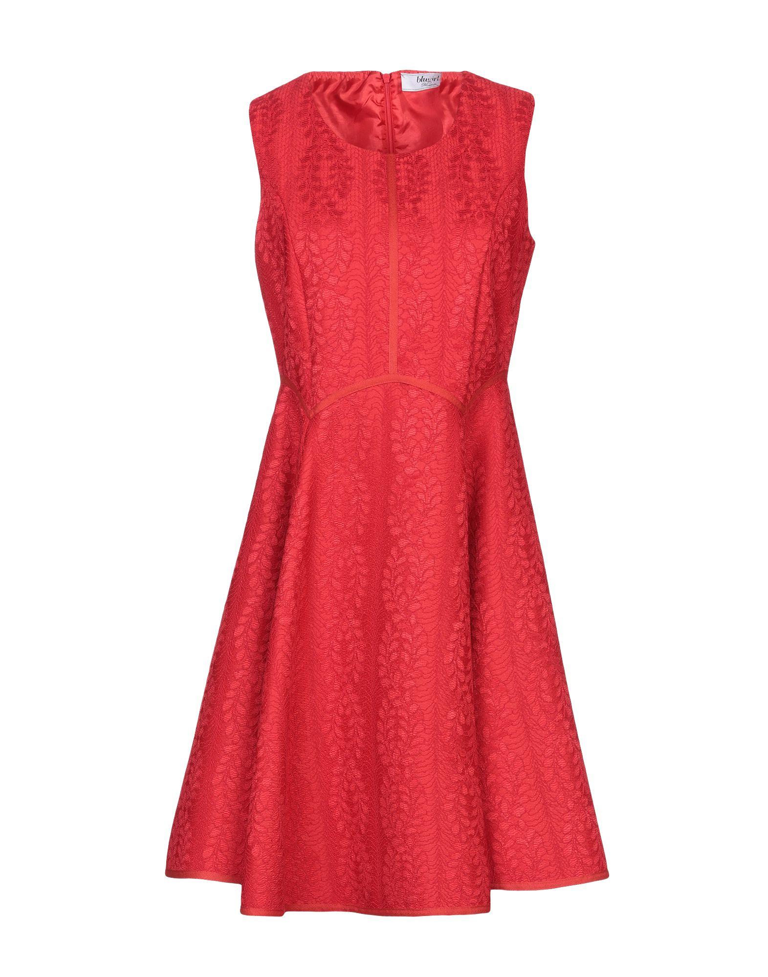 Blugirl Blumarine Short Dress in Red - Lyst