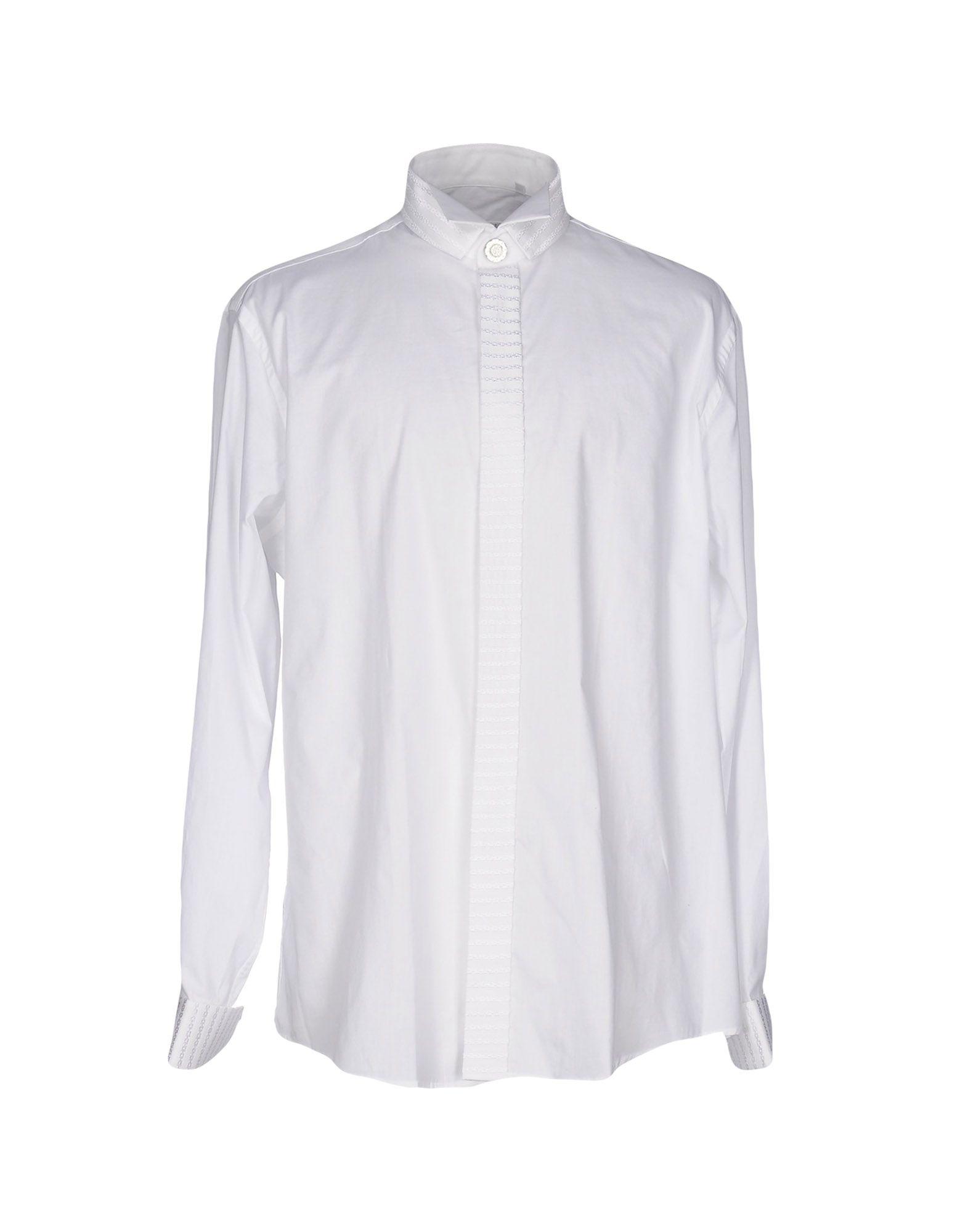 Pal Zileri Cotton Shirt in White for Men - Lyst
