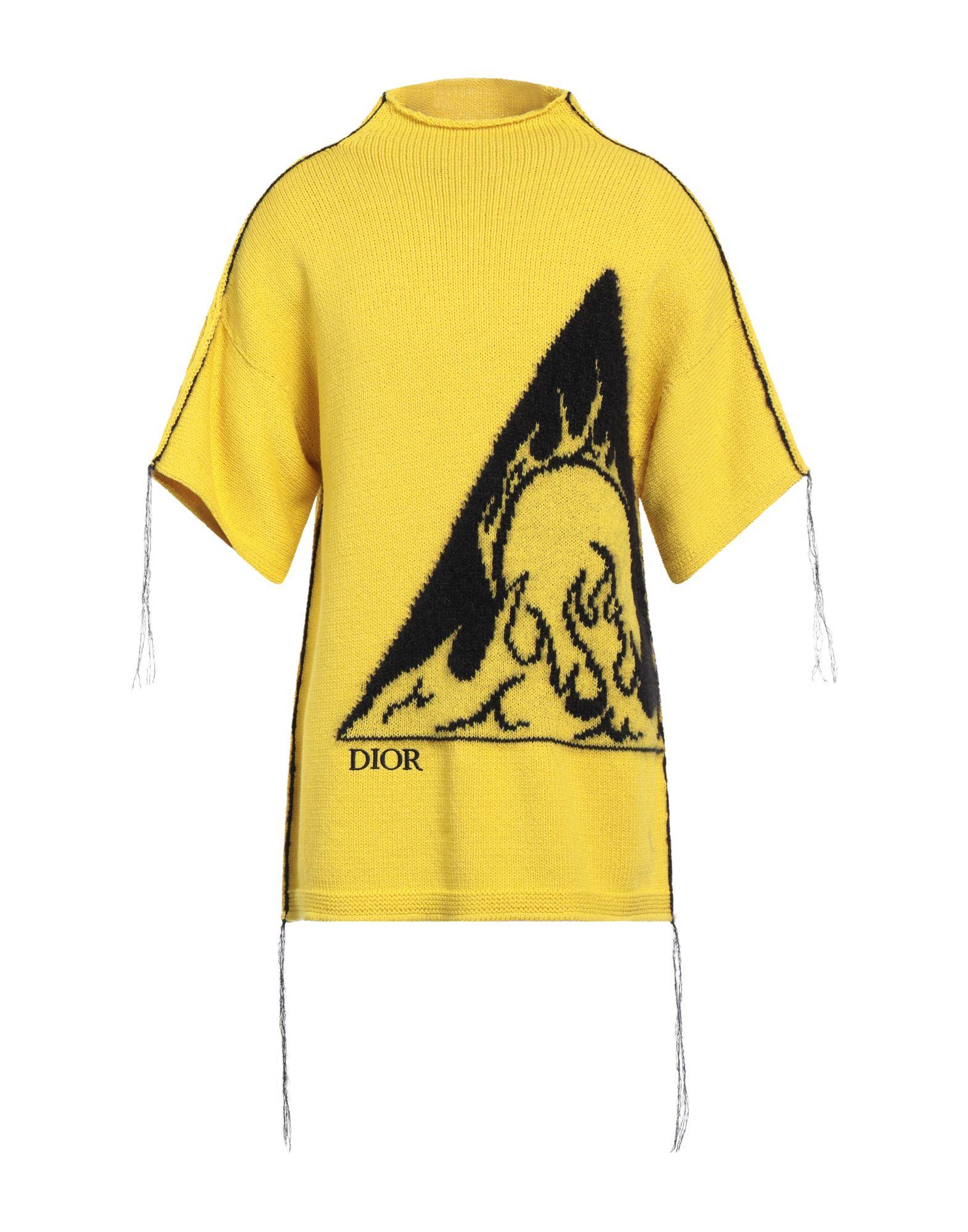 Yellow dior sweater sale