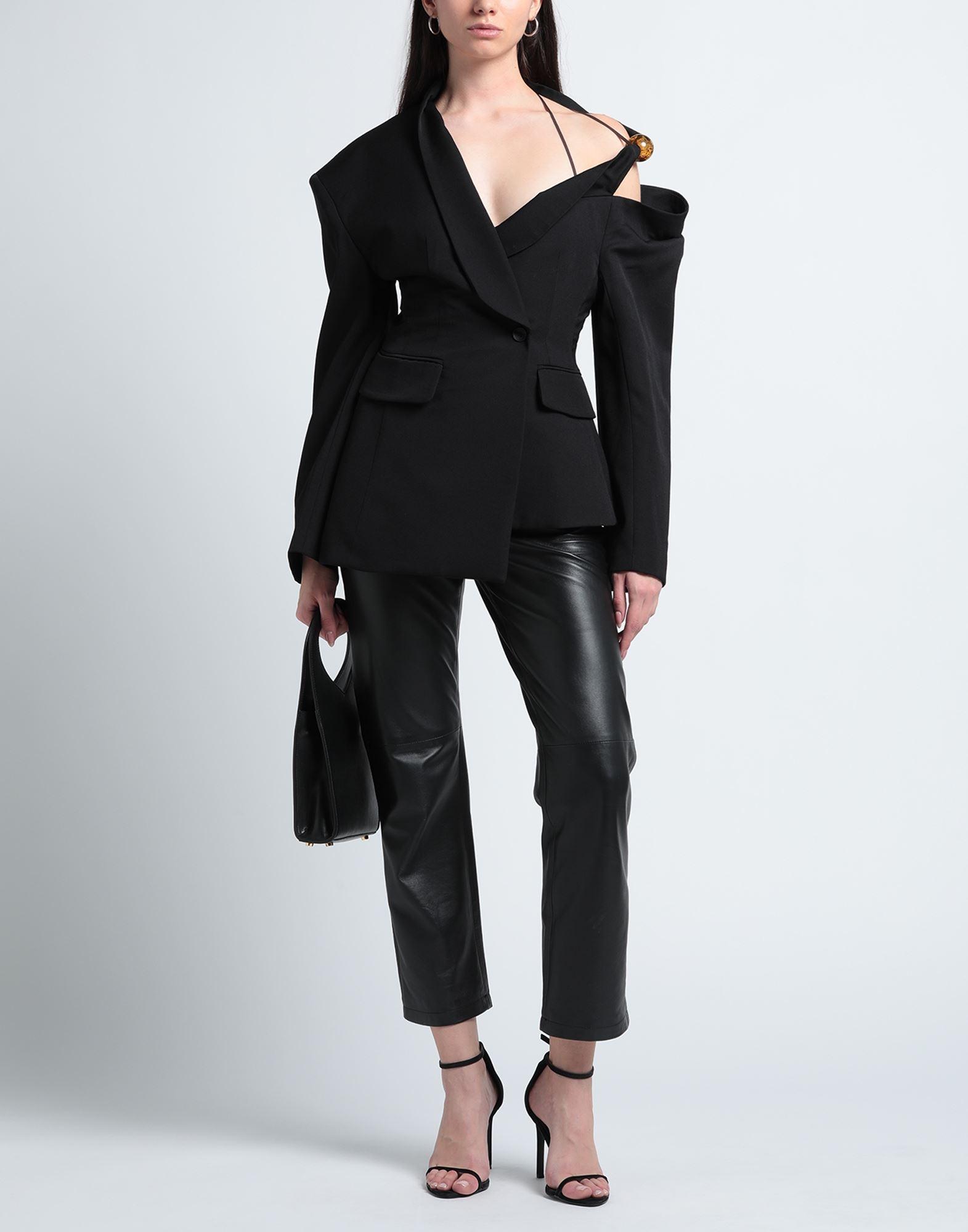 Jacquemus black blazer top