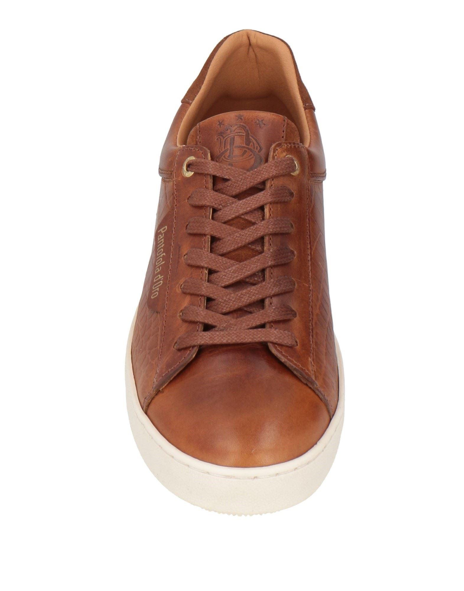 D'oro Trainers in Brown Men | Lyst