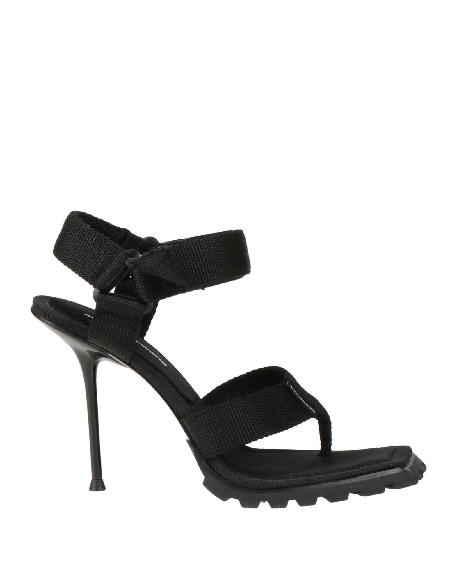 T By Alexander Wang Thong Sandal in Black Lyst Australia