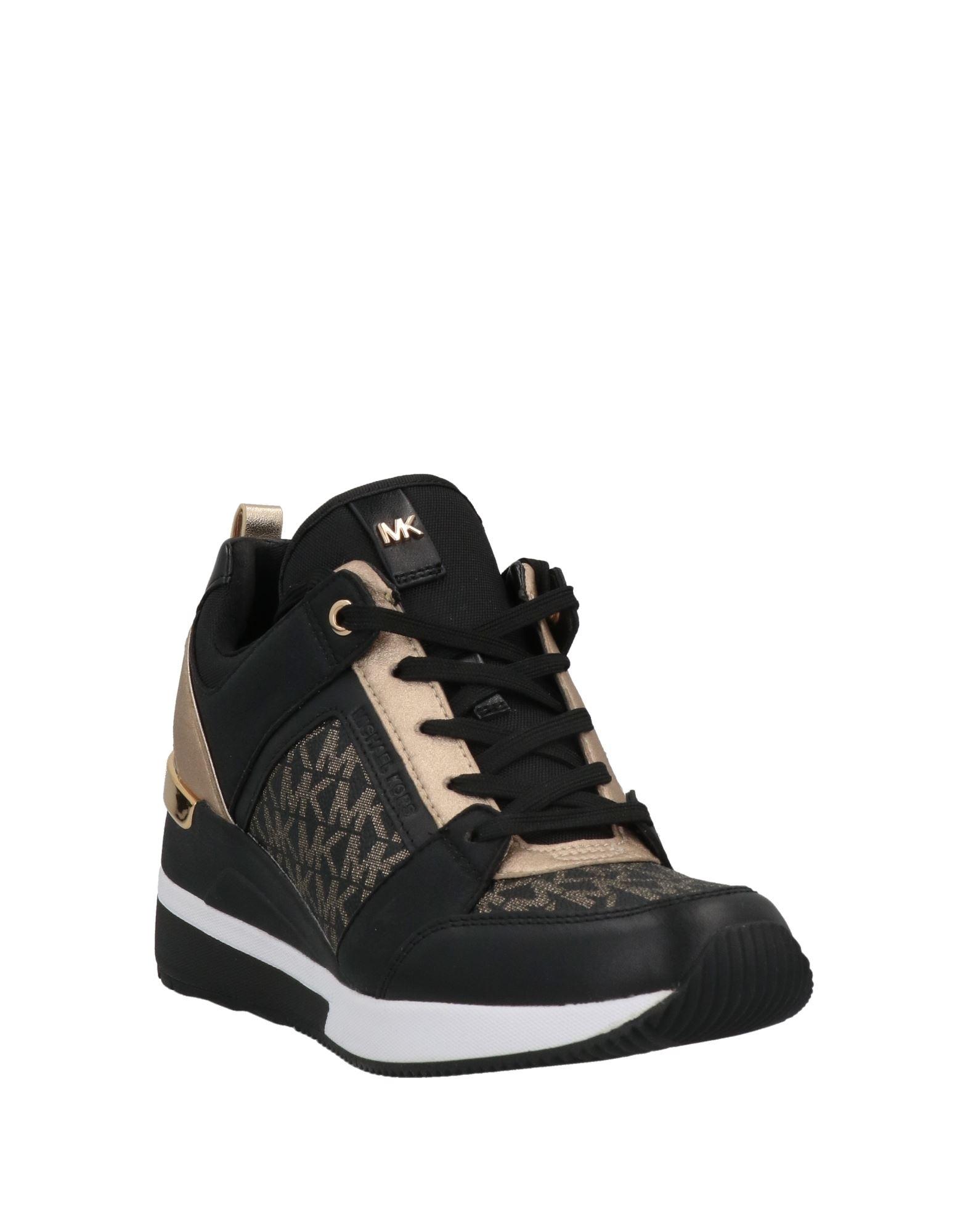 Mk black trainers deals
