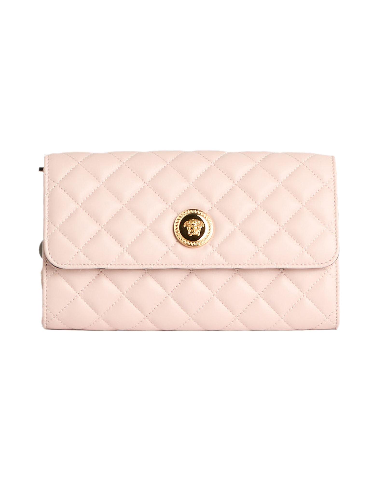 クラッチバッグ VERSACE Versace Clutches Women Satin Pink/Soft Pink VERSACE Versace Clutches Women Satin Pink/Soft Pink バッグ