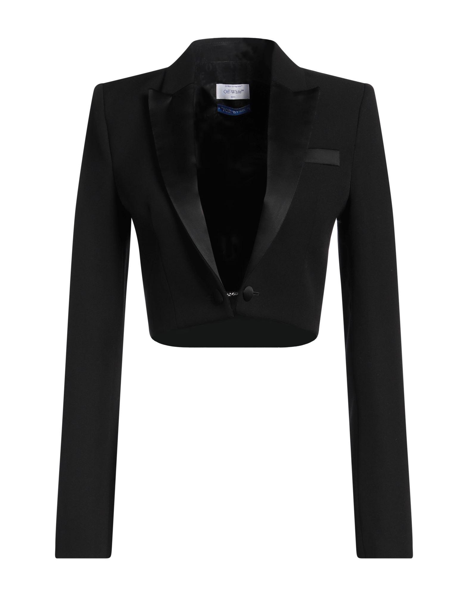 ジャケット Off-White Black drill oversize blazer Off-White Black Drill Oversize Blazer – LOZURI®