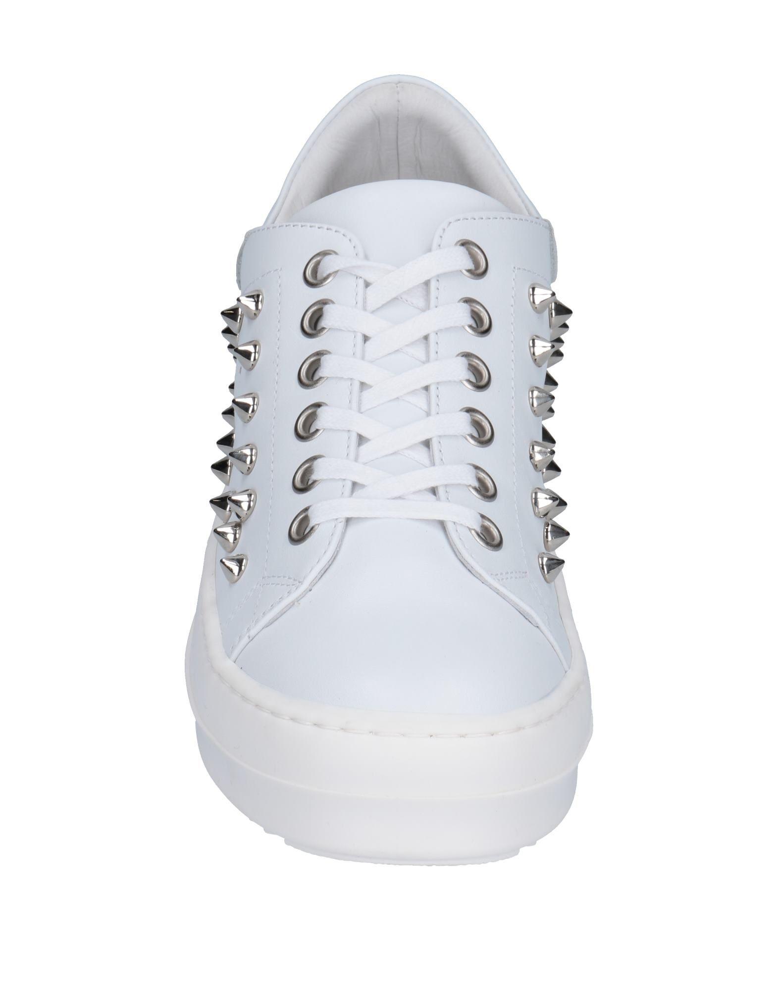 Les Hommes Leather Low-tops & Sneakers in White for Men - Lyst