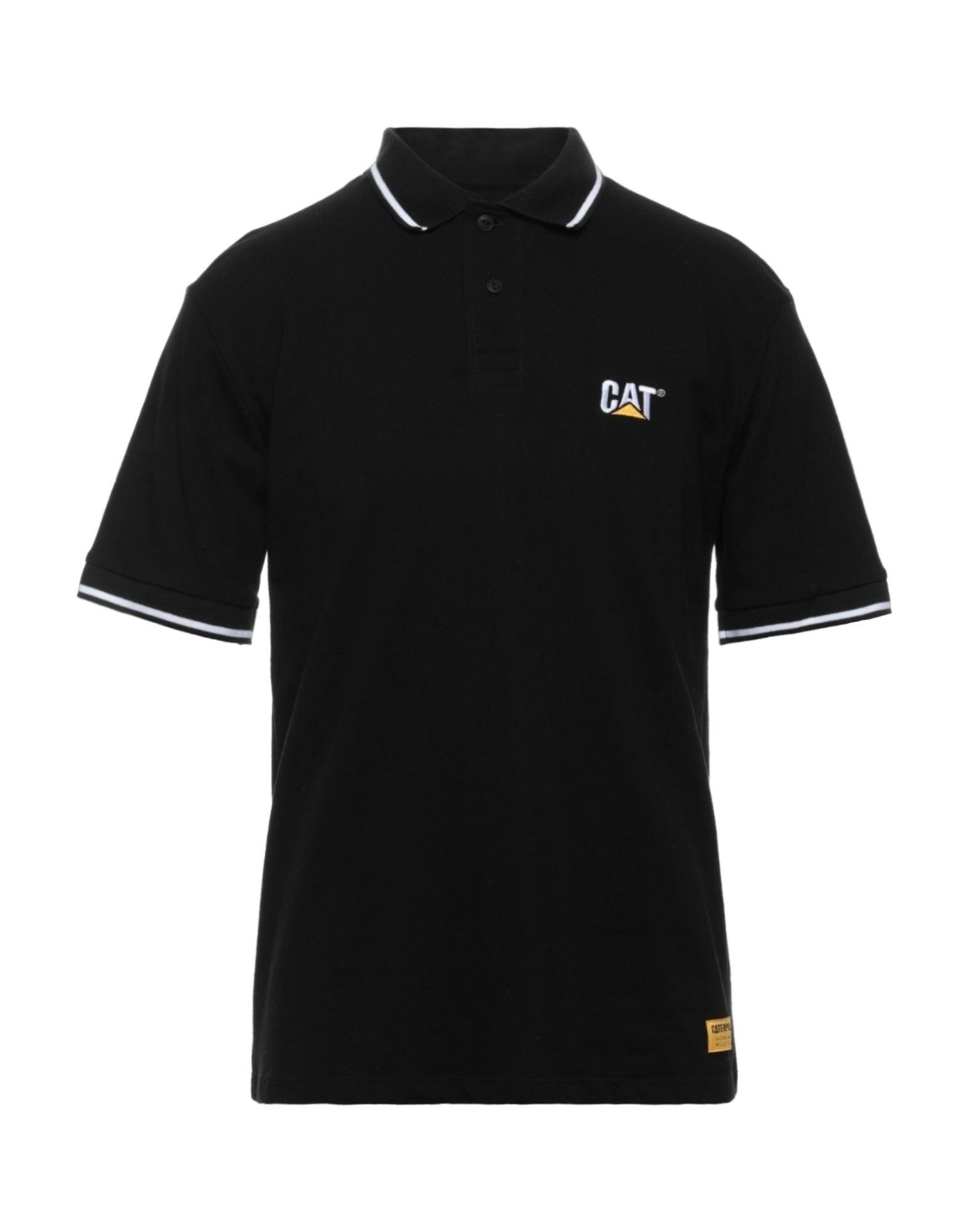 Caterpillar Polo Shirt in Black for Men | Lyst