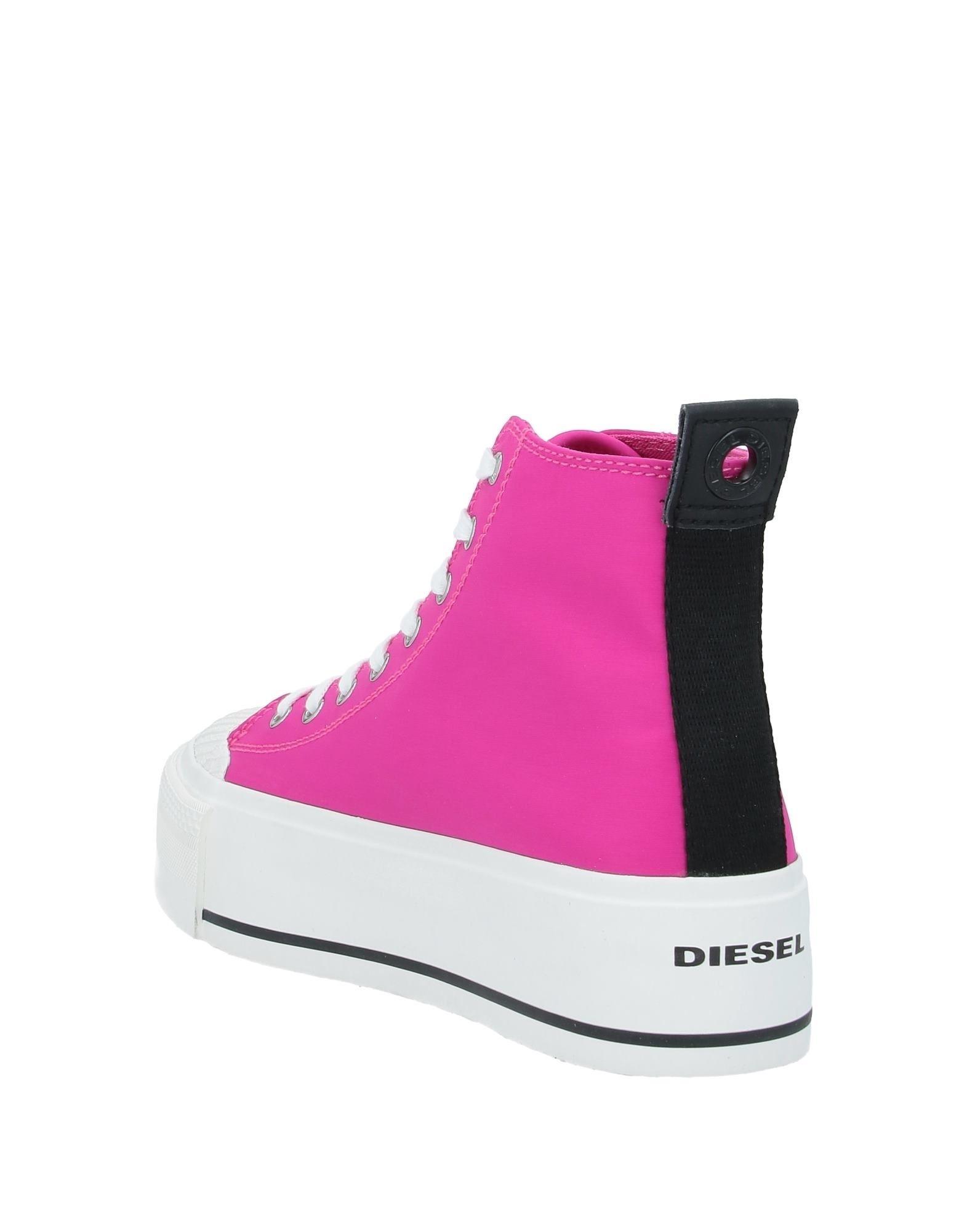 DIESEL Sneakers in Pink | Lyst