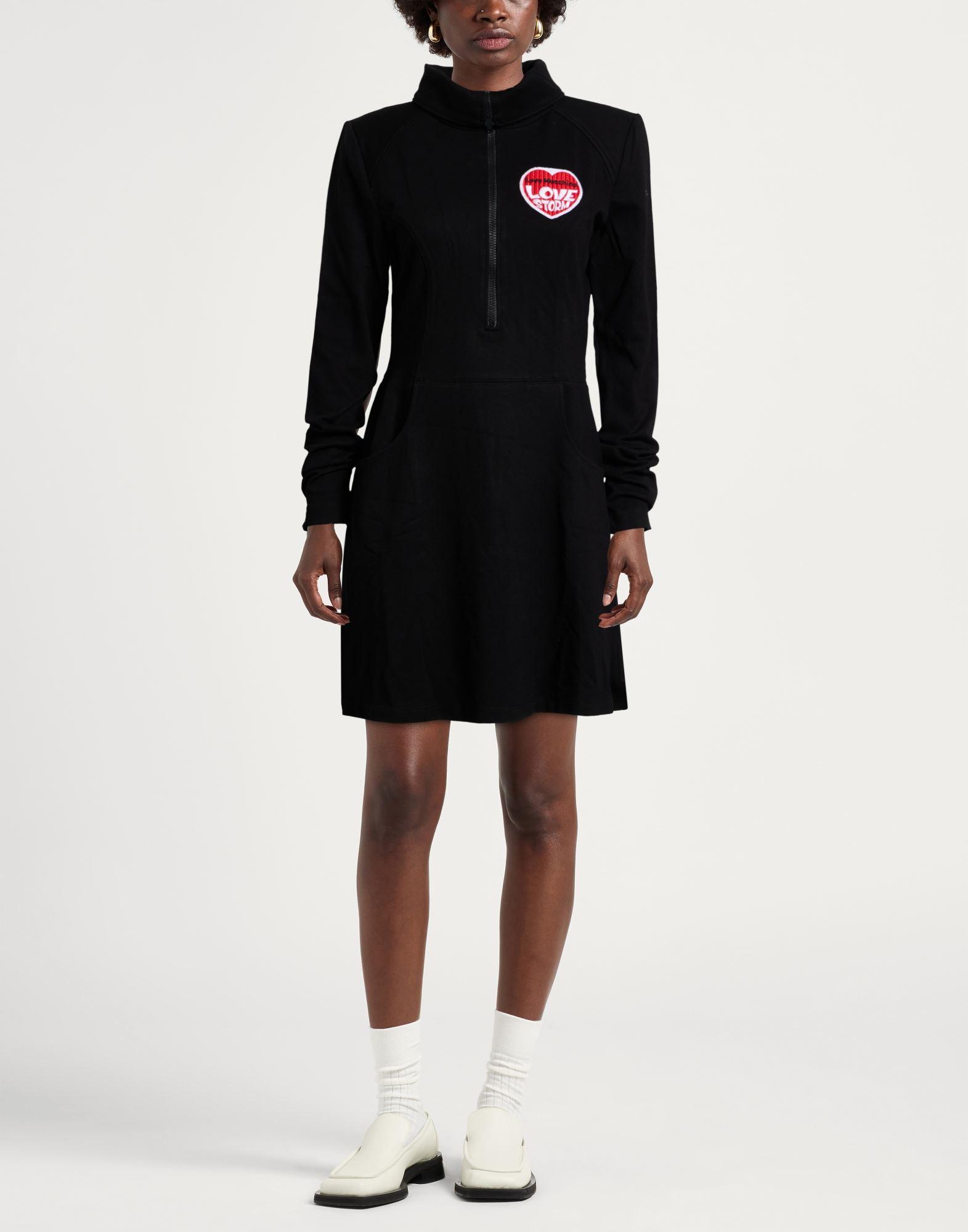 ワンピース LOVE MOSCHINO Woman Dress Black WSE0711X1148 C74 Love Moschino Outlet: Dress women - Black | Love Moschino