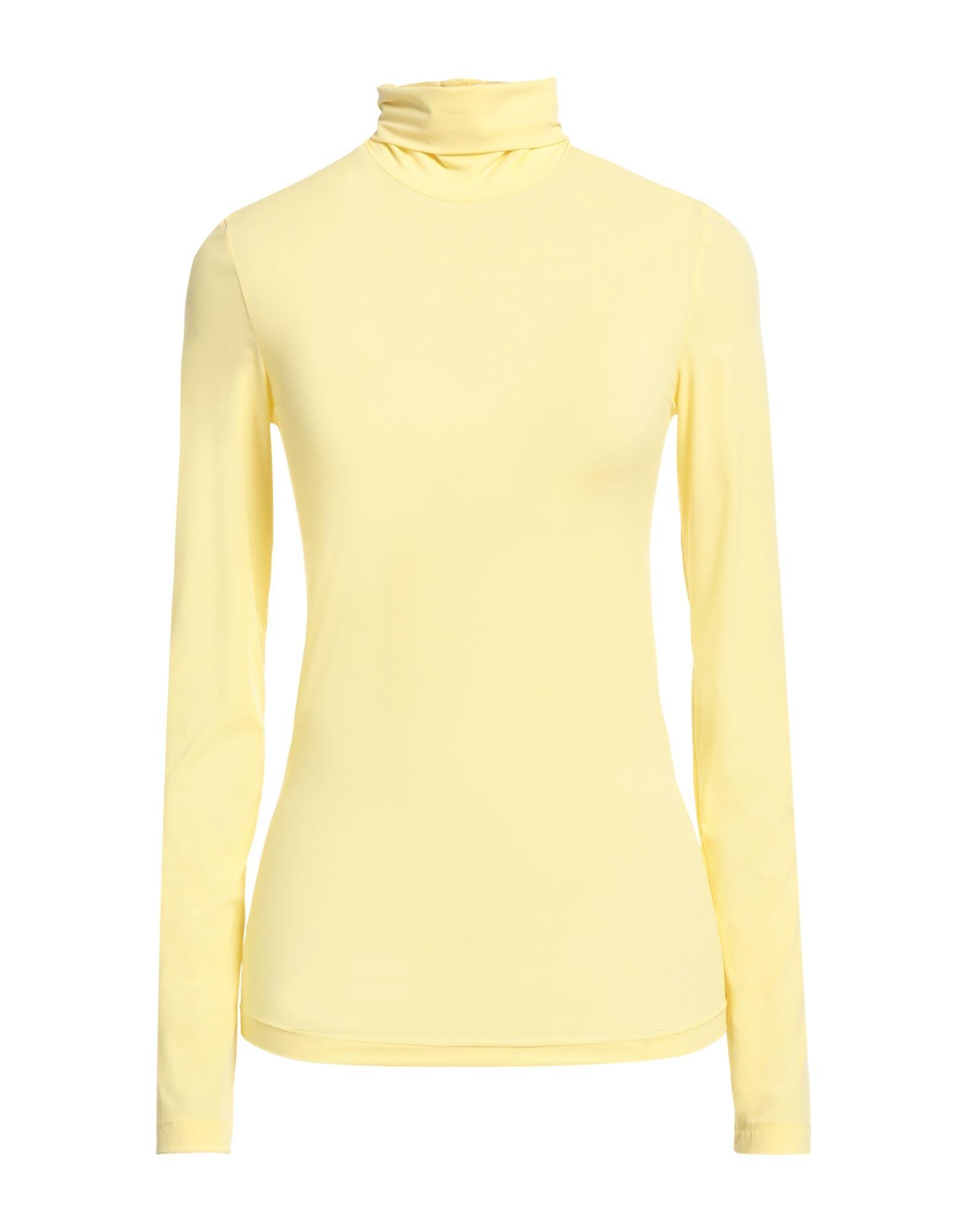 isabel marant yellow cashmere turtleneck sweater