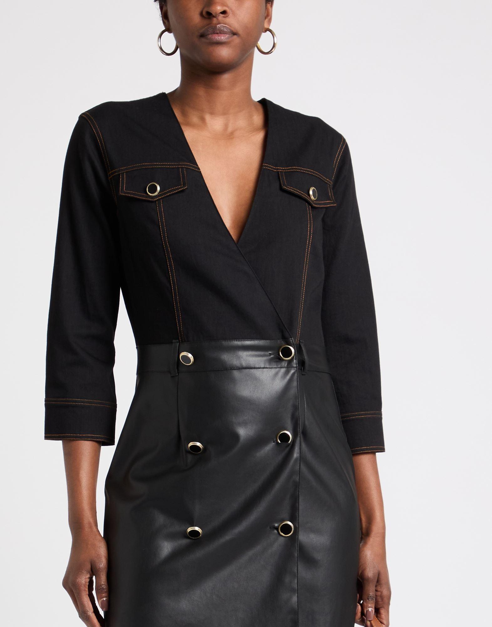 Liu Jo Faux Leather Dresses for Women | Lyst