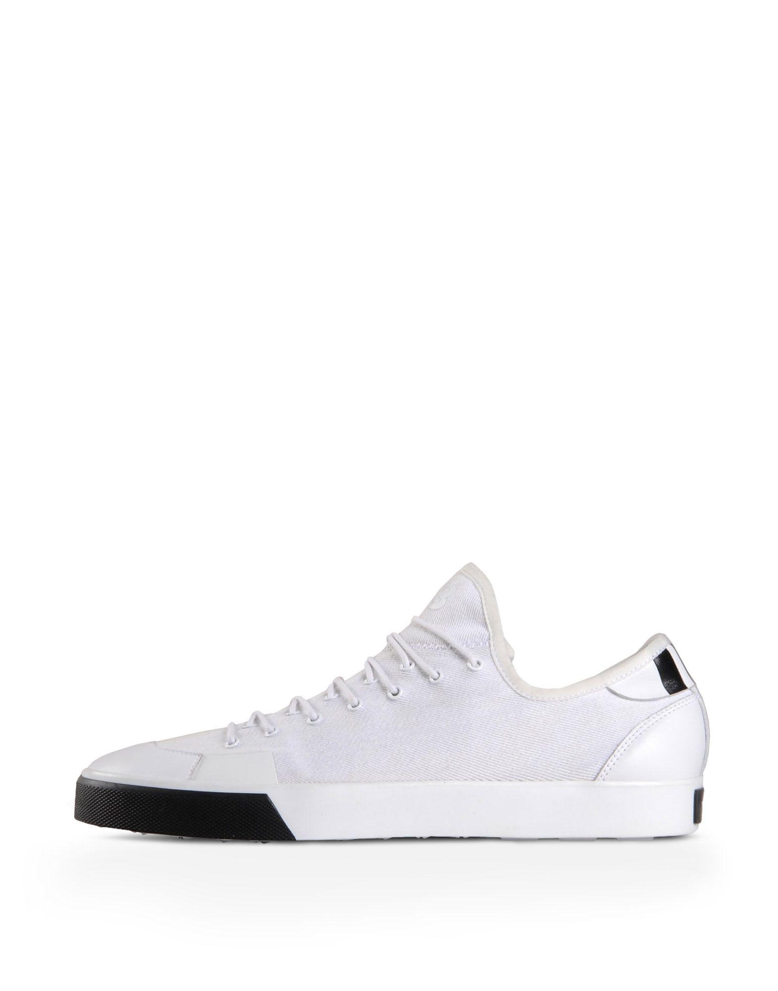 Y-3 Leather Sen Low Sneakers in White for Men - Lyst