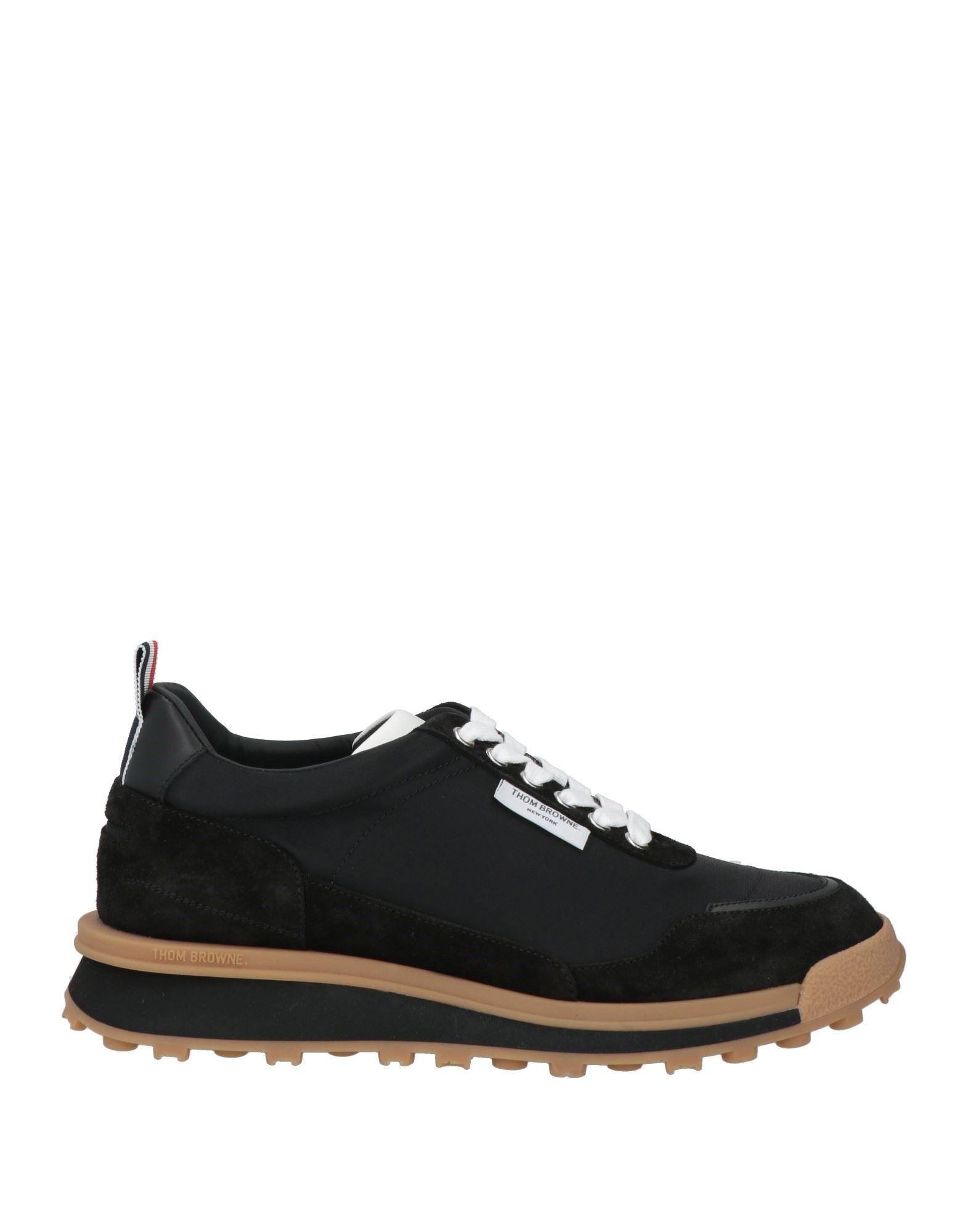 スニーカー Thom Browne Sneaker In Pelle THOM BROWNE Pebbled-leather sneakers | THE OUTNET
