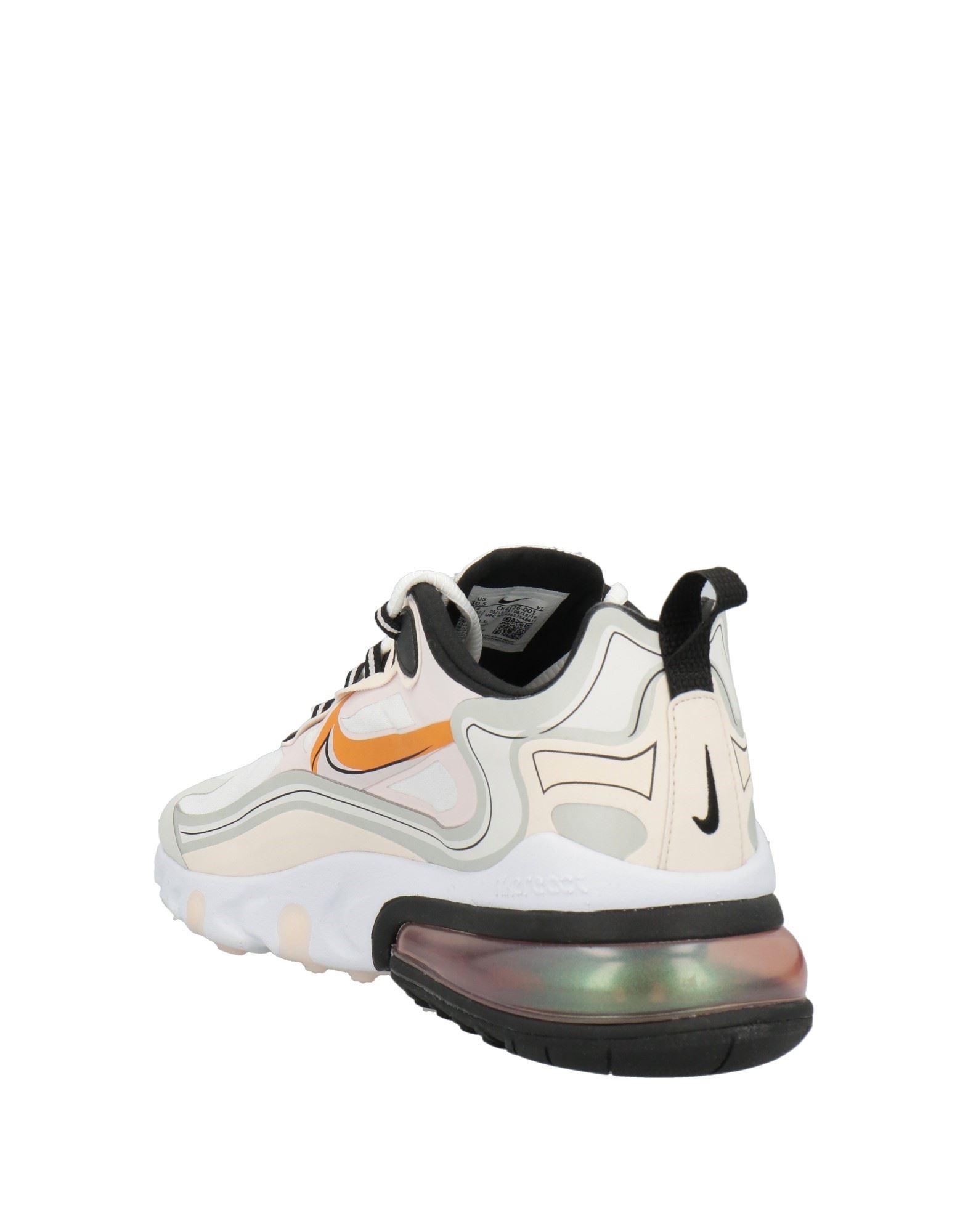 nike plain white trainers